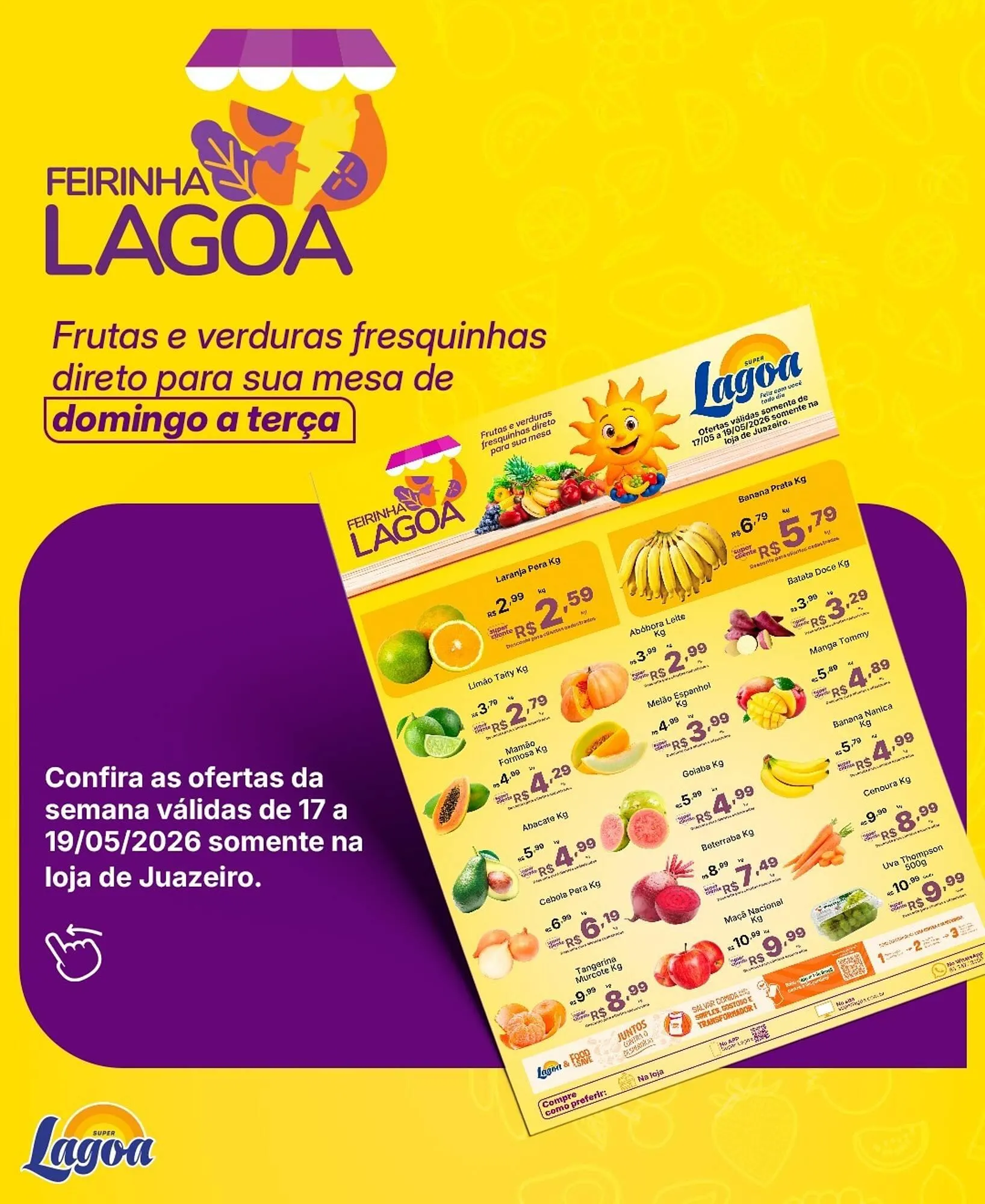 Encarte Super Lagoa - 1