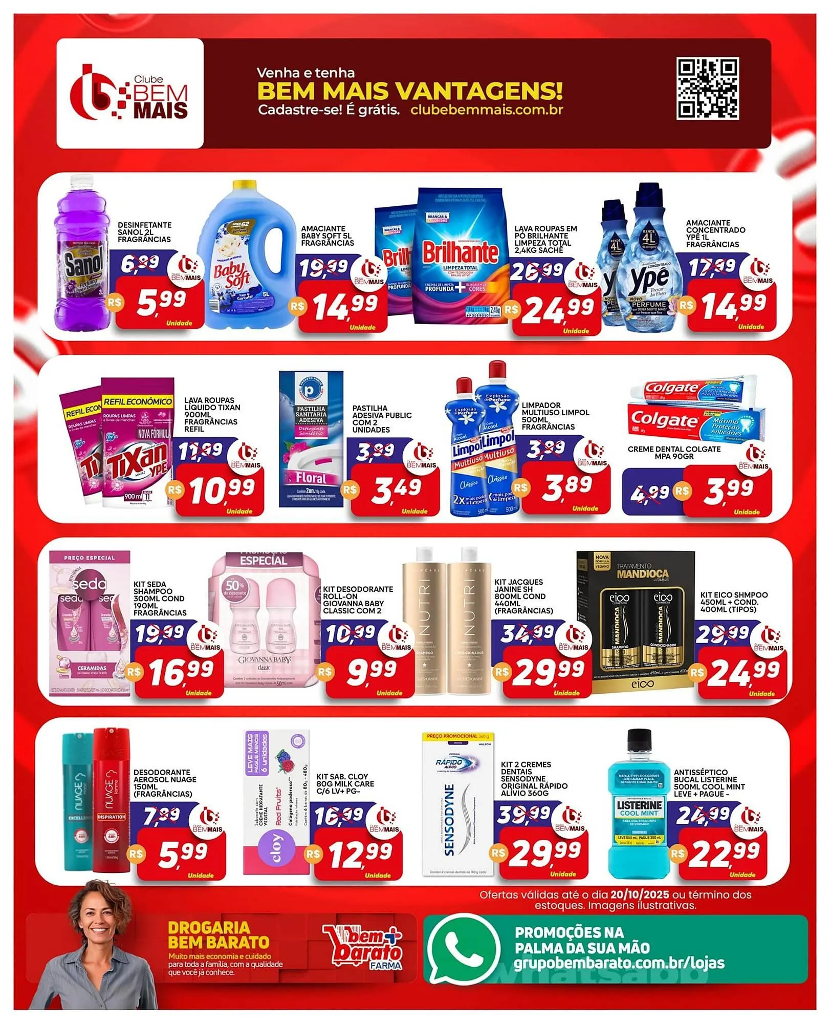 Encarte de Catálogo Supermercado Bem Barato 13 de outubro até 20 de outubro 2025 - Pagina 4