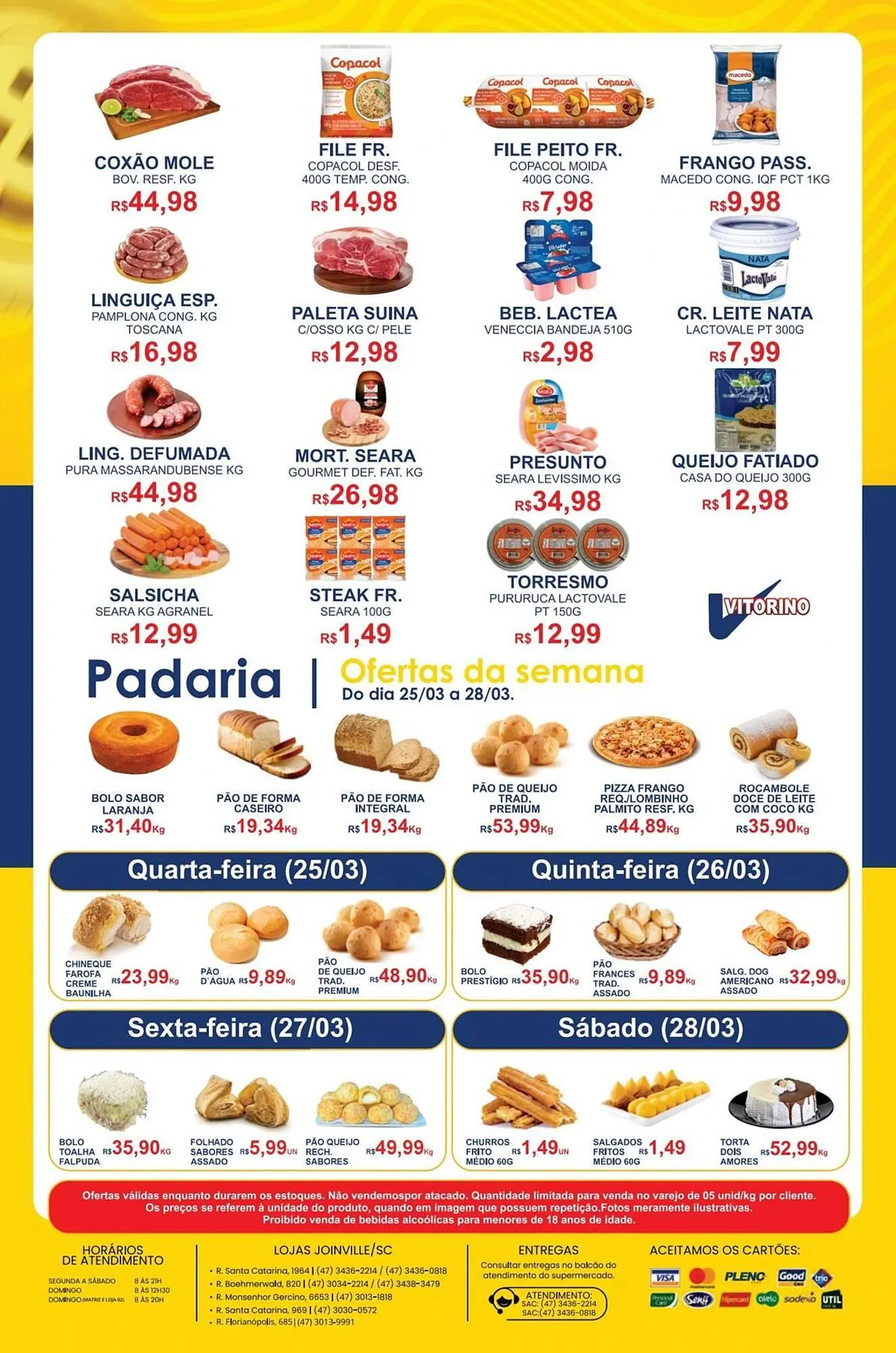 Encarte de Catálogo Supermercado Vitorino 25 de março até 30 de março 2026 - Pagina 4