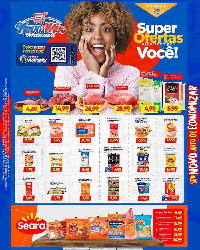Encarte de Oferta Novo Mix 3 de julho até 9 de julho 2024 - Pagina 3