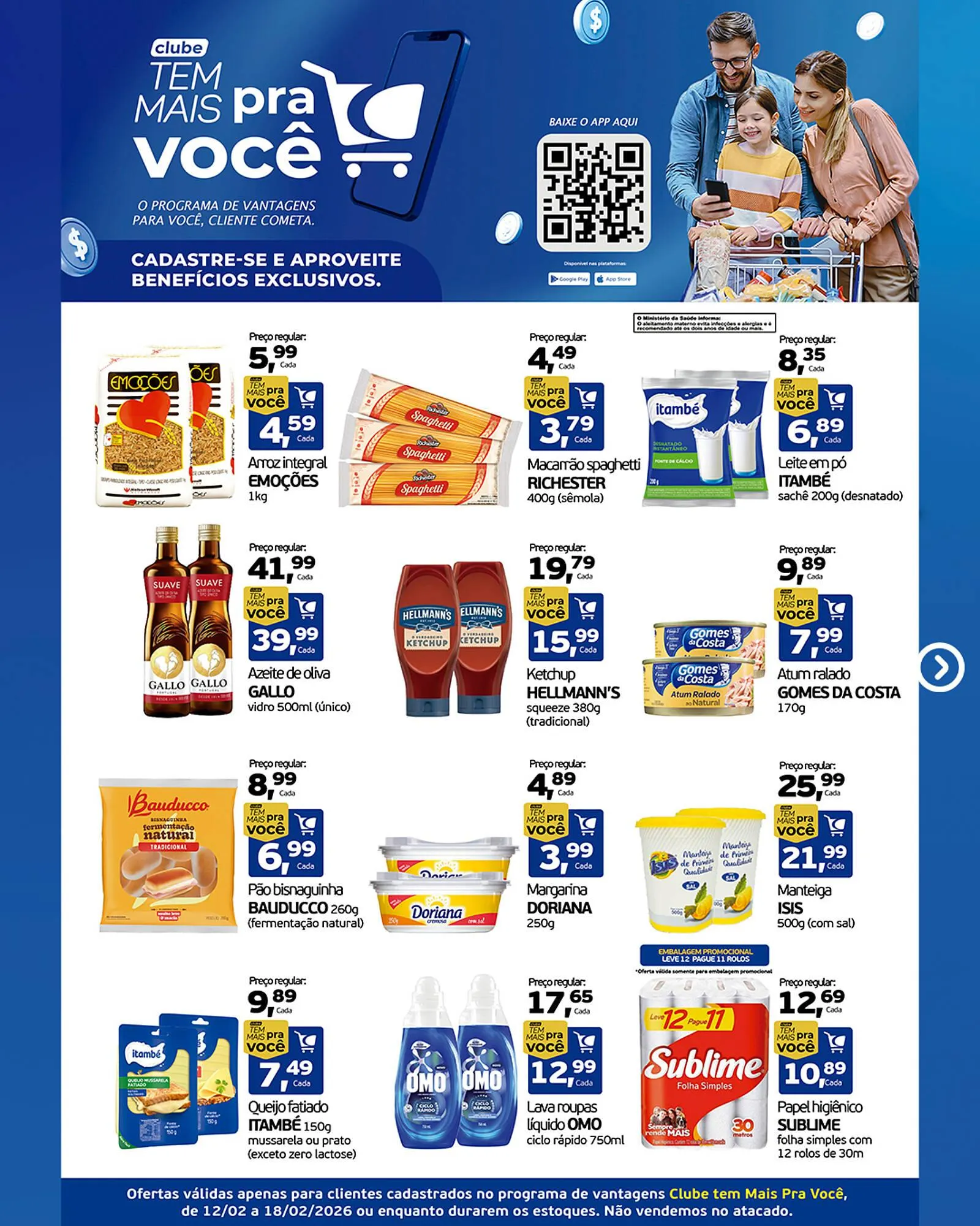Encarte de Encarte Cometa Supermercados 12 de fevereiro até 18 de fevereiro 2026 - Pagina 2
