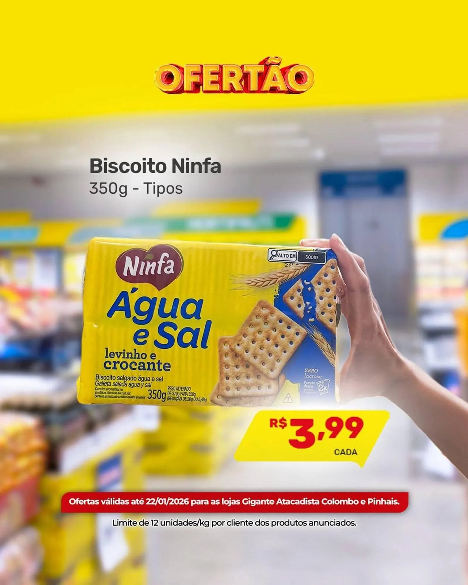 Encarte de Encarte Gigante Atacadista 20 de janeiro até 22 de janeiro 2026 - Pagina 4