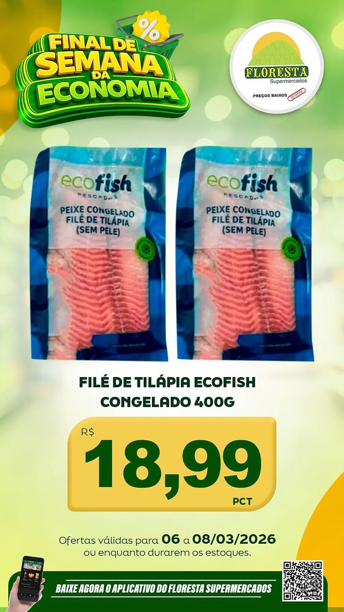 Encarte de Catálogo Floresta Supermercados 6 de março até 8 de março 2026 - Pagina 33