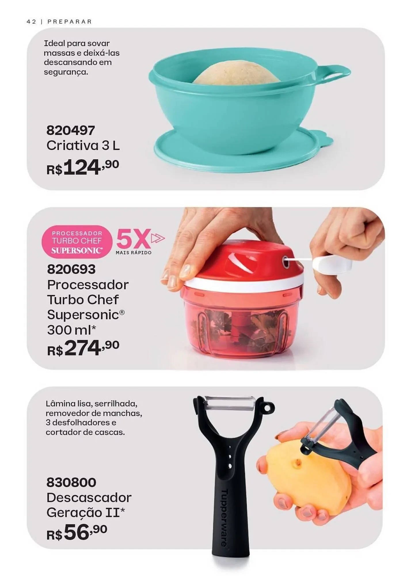 Encarte de Catálogo Tupperware 1 de outubro até 31 de outubro 2025 - Pagina 42