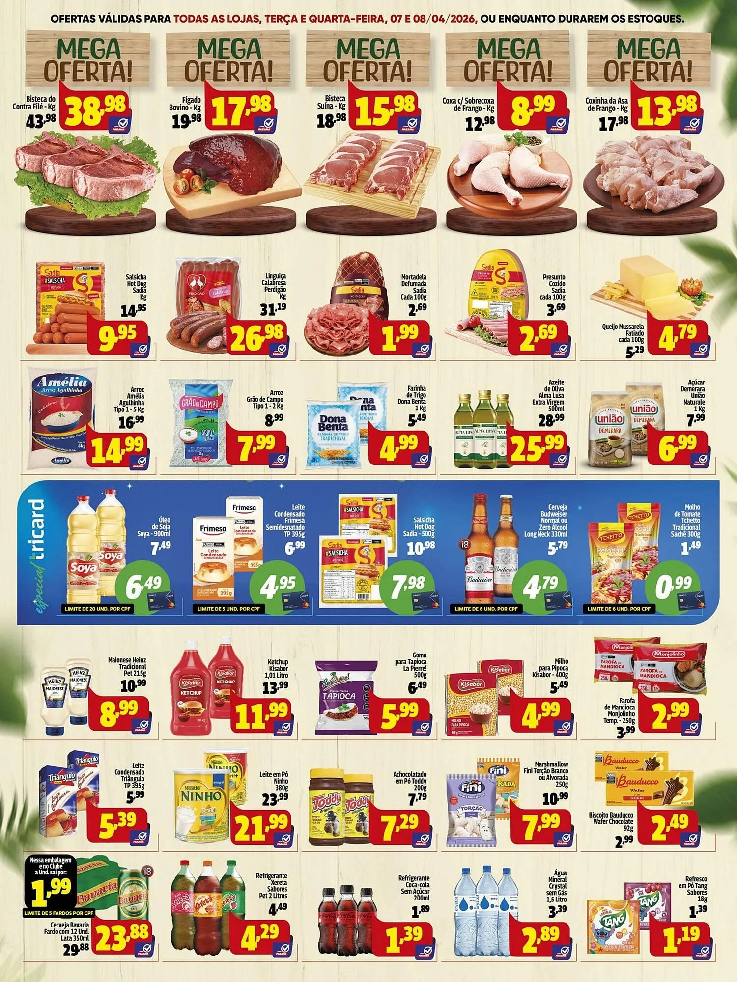 Encarte de Folheto Supermercado Paraná 6 de abril até 7 de abril 2026 - Pagina 2