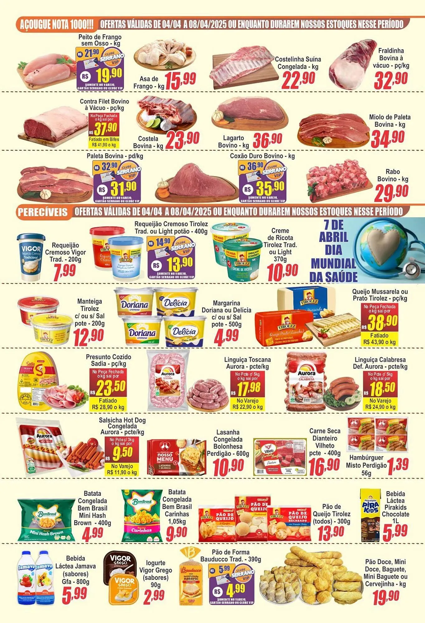 Encarte de Catálogo Serrano Supermercado 1 de abril até 8 de abril 2025 - Pagina 3