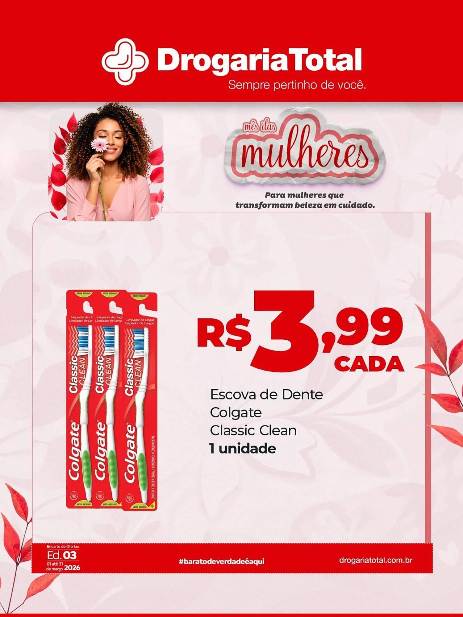 Encarte de Catálogo Drogaria Total 11 de março até 15 de março 2026 - Pagina 2