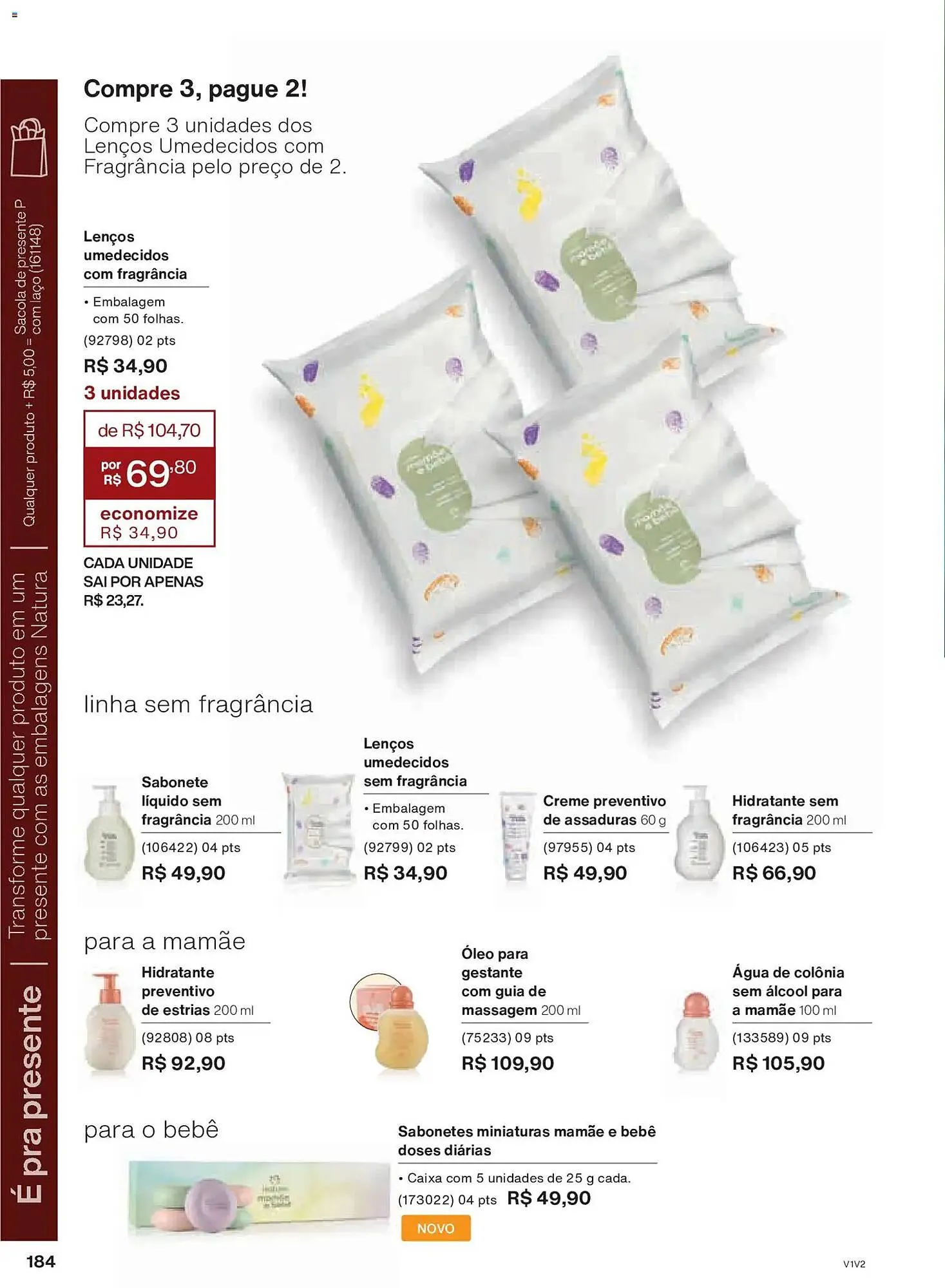 Encarte de Catálogo Natura 30 de outubro até 27 de novembro 2025 - Pagina 184