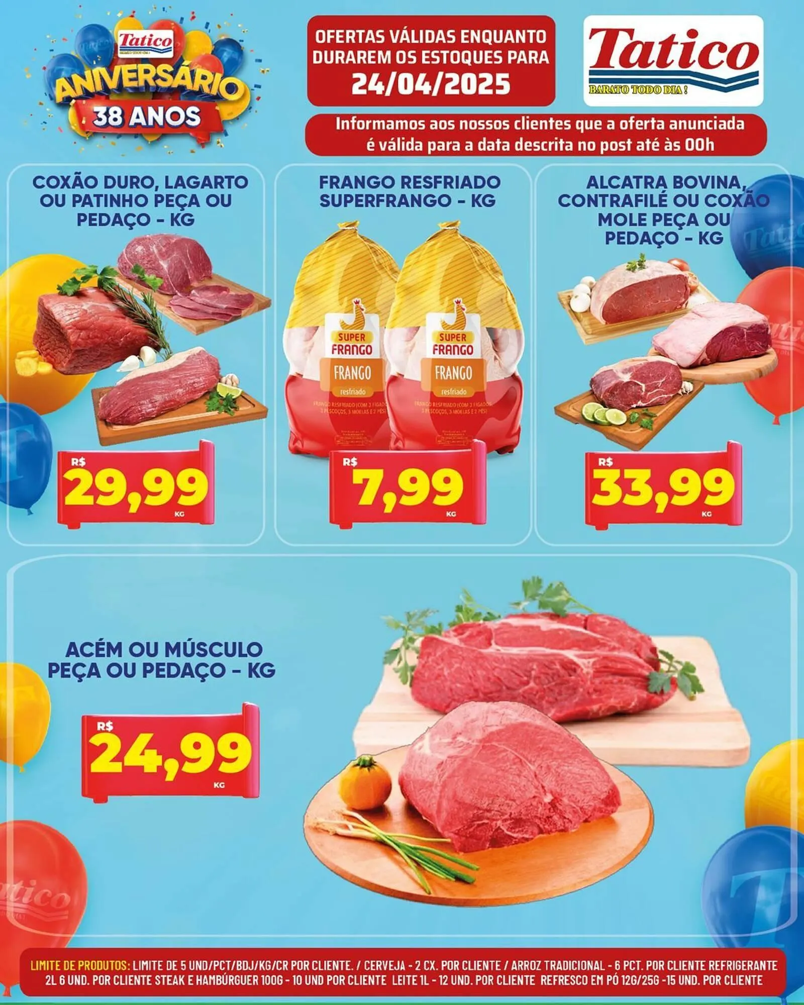 Encarte de Catálogo Tatico 24 de abril até 28 de abril 2025 - Pagina 12