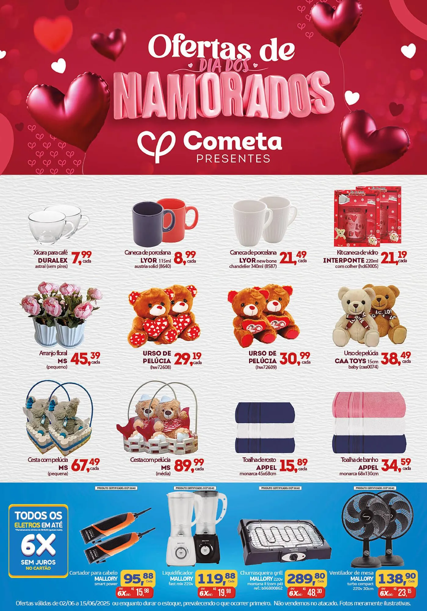Encarte de Catálogo Cometa Supermercados 2 de junho até 15 de junho 2025 - Pagina 1