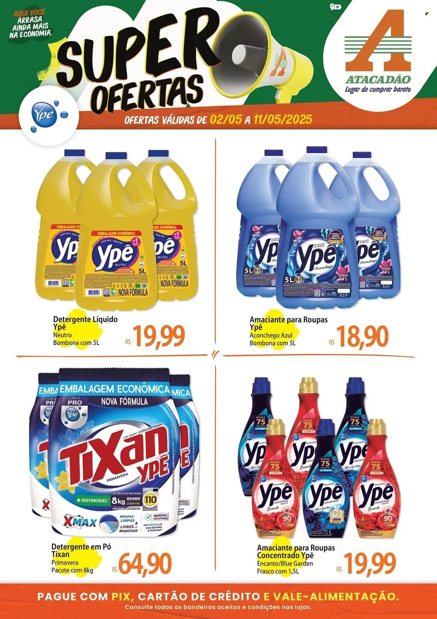 Encarte de Catálogo Atacadão 2 de maio até 11 de maio 2025 - Pagina 1