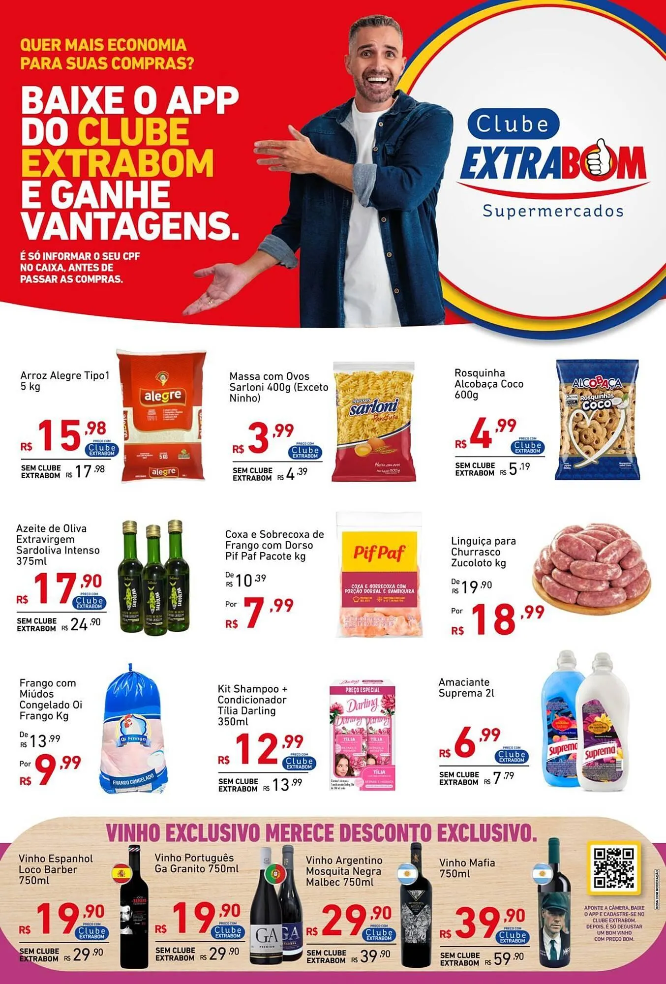 Encarte de Catálogo Extrabom Supermercados 7 de agosto até 20 de agosto 2025 - Pagina 1