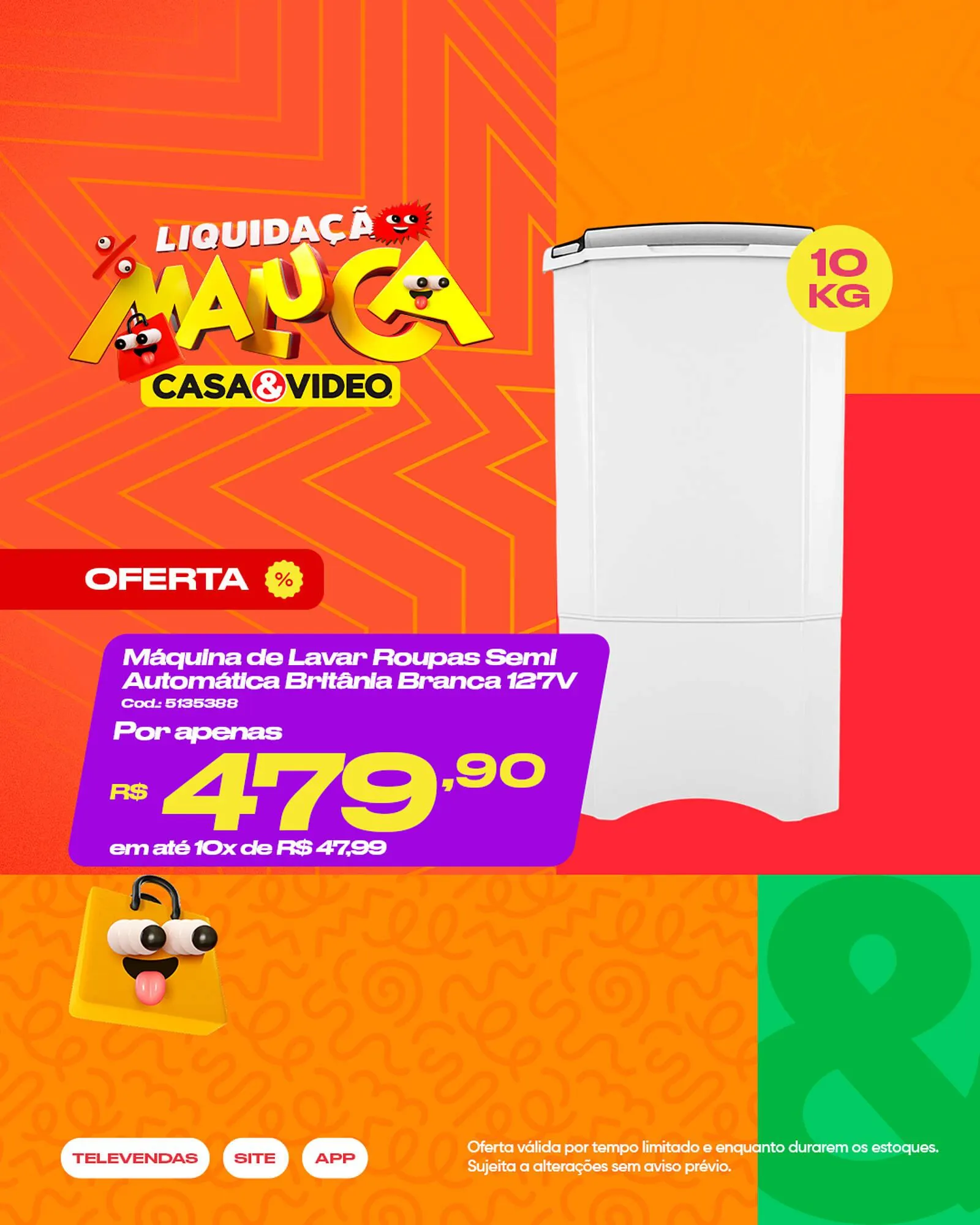 Encarte de Catálogo Casa e Vídeo 27 de junho até 30 de junho 2025 - Pagina 5