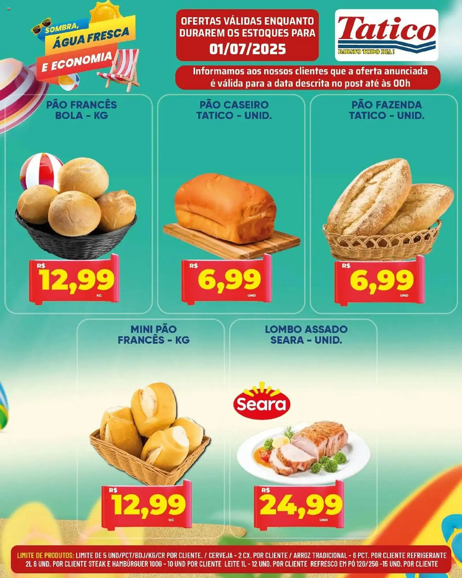 Encarte de Catálogo Tatico 1 de julho até 2 de julho 2025 - Pagina 12