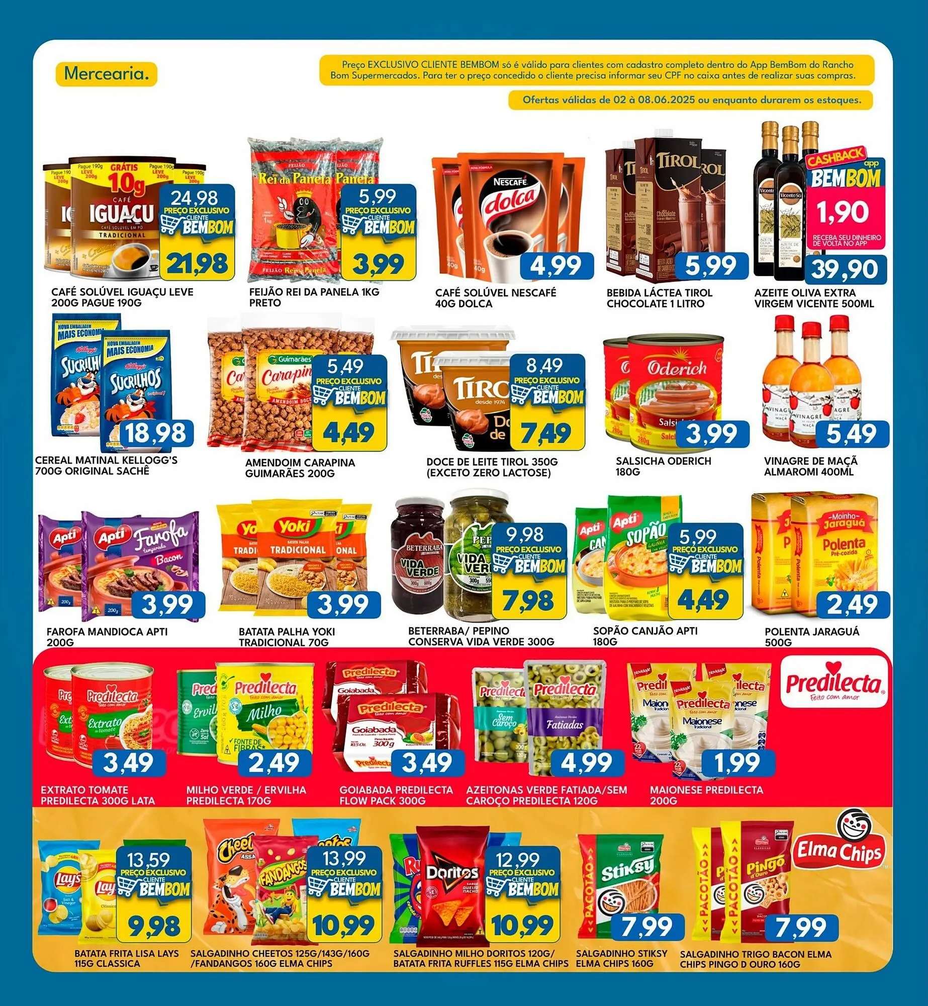 Encarte de Catálogo Rancho Bom Supermercados 2 de junho até 8 de junho 2025 - Pagina 2