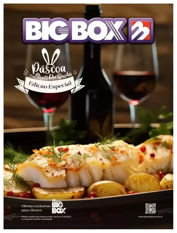 Encarte de Ofertas Big Box 9 de abril até 21 de abril 2025 - Pagina 1