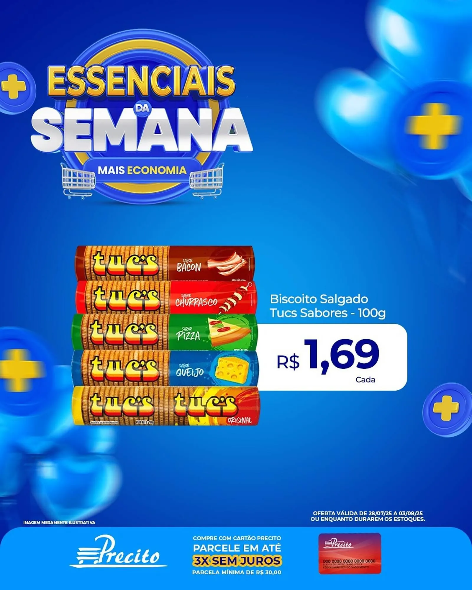 Encarte de Catálogo Supermercado Precito 29 de julho até 3 de agosto 2025 - Pagina 1