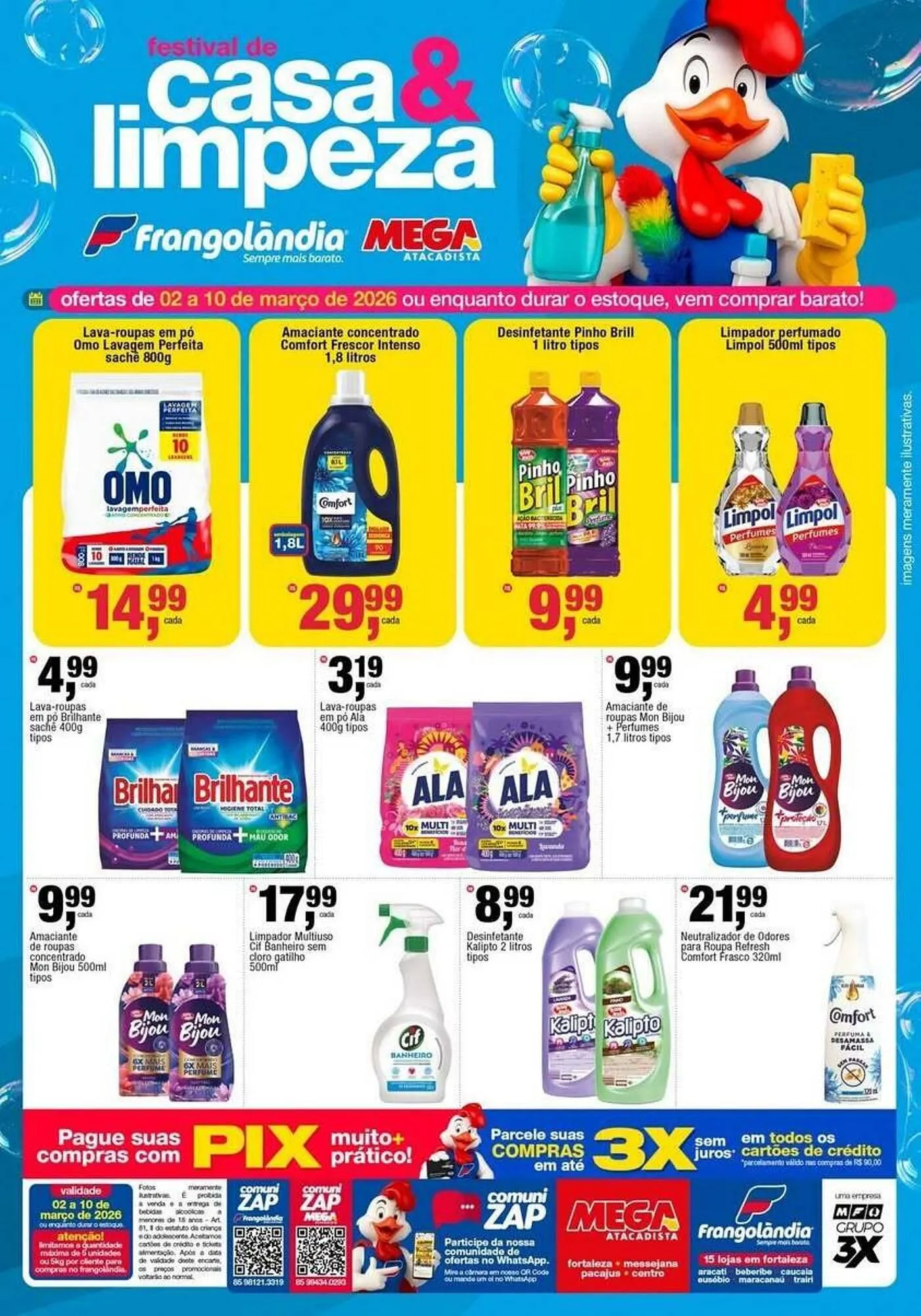 Encarte de Encarte Frangolândia 27 de fevereiro até 10 de março 2026 - Pagina 1