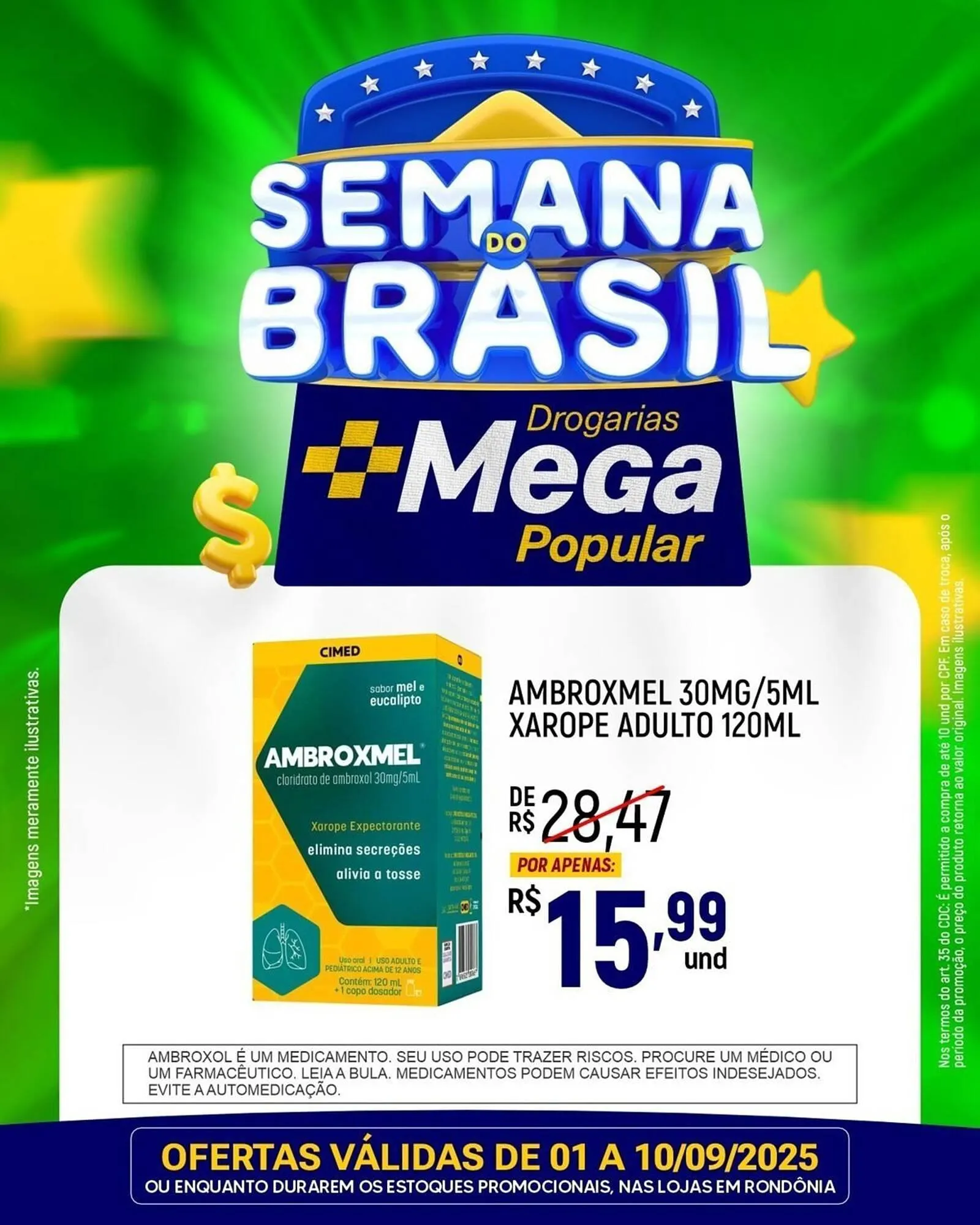 Encarte de Catálogo Drogarias Ultra Popular 5 de setembro até 10 de setembro 2025 - Pagina 3