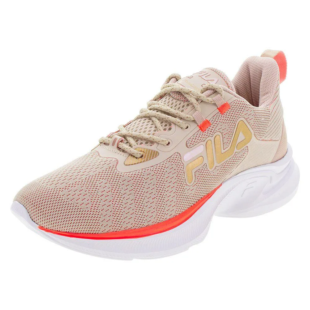TÊNIS FEMININO RACER FOR ALL FILA - F02R023 Bege