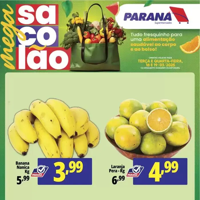 Encarte de Encarte Paraná Supermercados 18 de março até 19 de março 2025 - Pagina 7