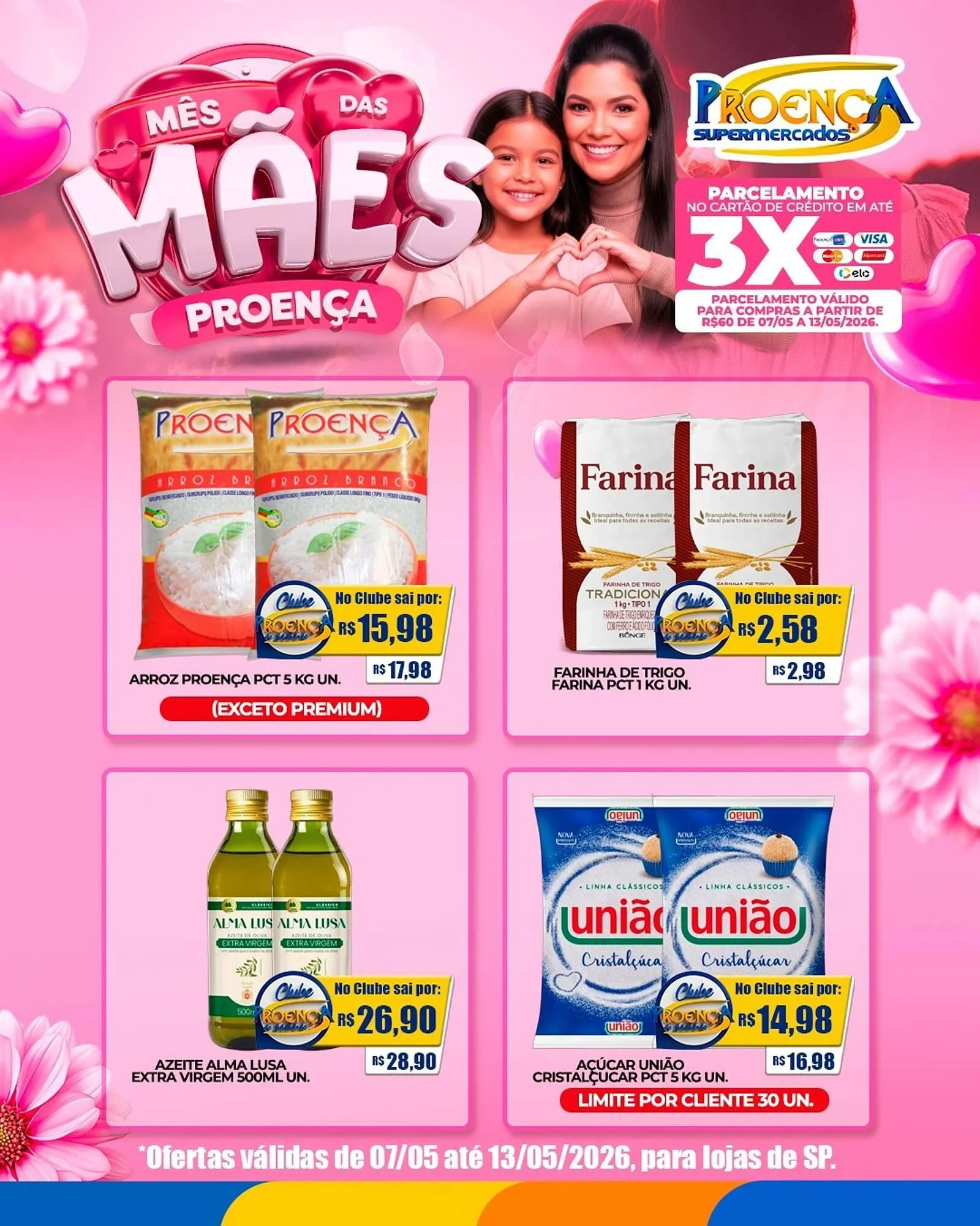 Encarte de Catálogo Proença Supermercados 10 de maio até 10 de maio 2026 - Pagina 1
