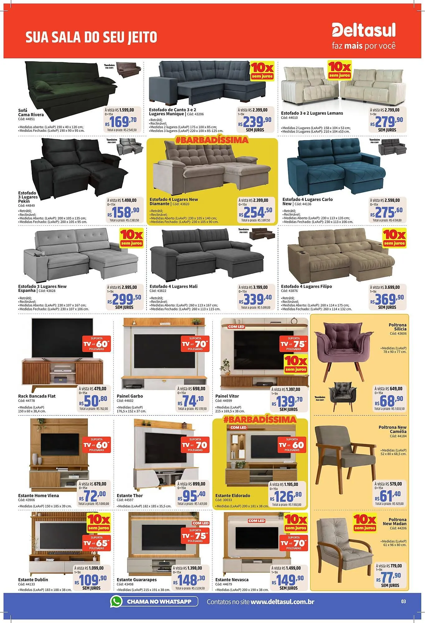 Encarte de Folheto Deltasul 2 de março até 21 de março 2026 - Pagina 3