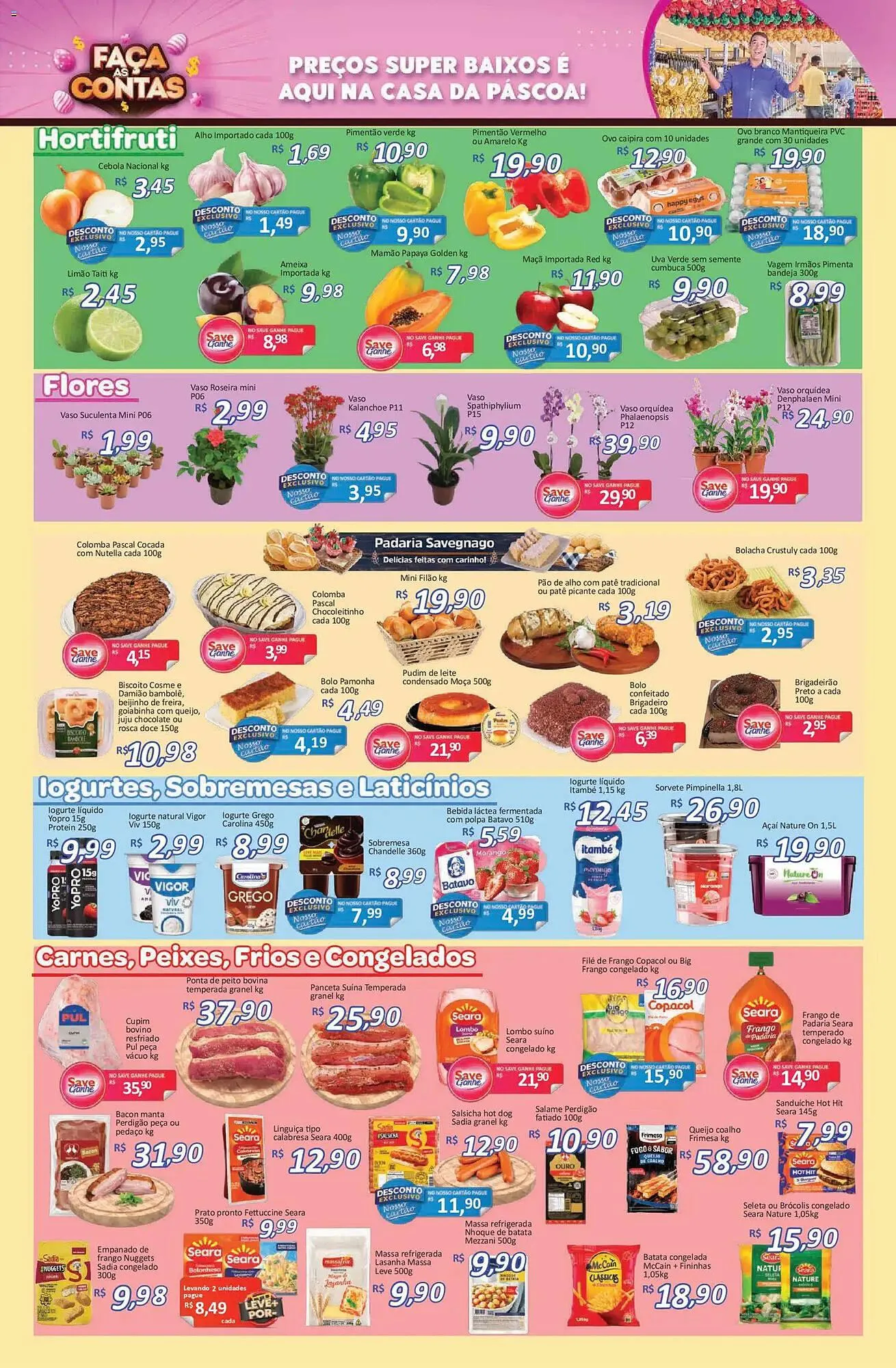 Encarte de Catálogo Supermercados Savegnago 2 de abril até 6 de abril 2026 - Pagina 2