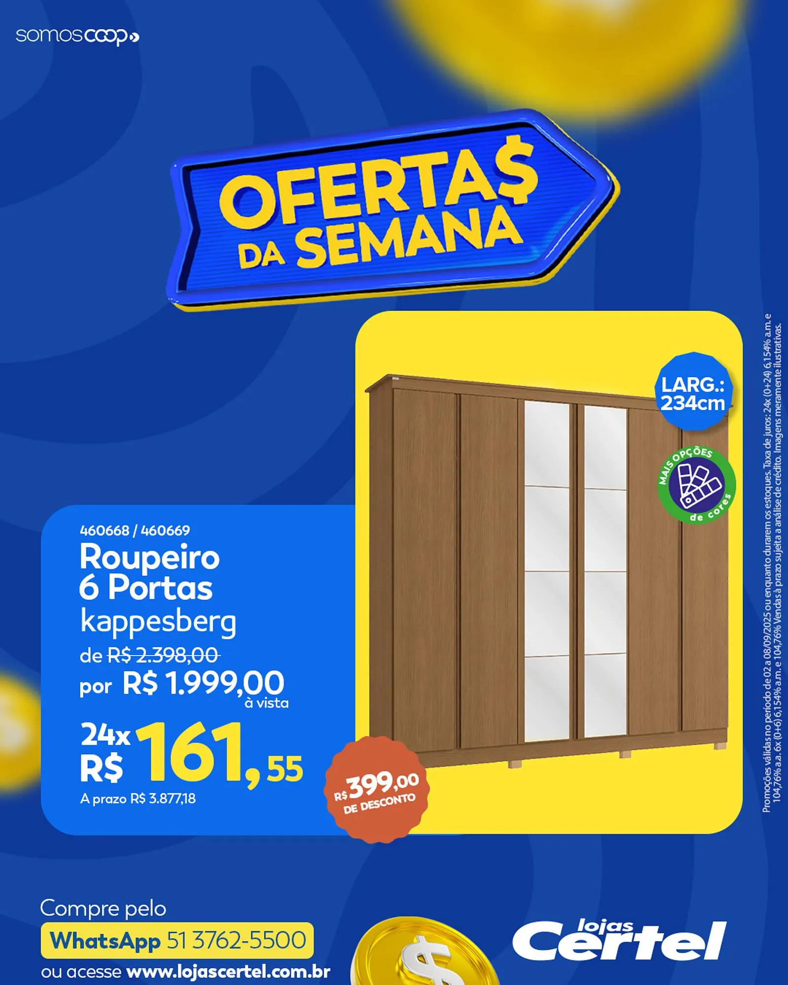 Encarte de Folheto Lojas Certel 2 de setembro até 8 de setembro 2025 - Pagina 2