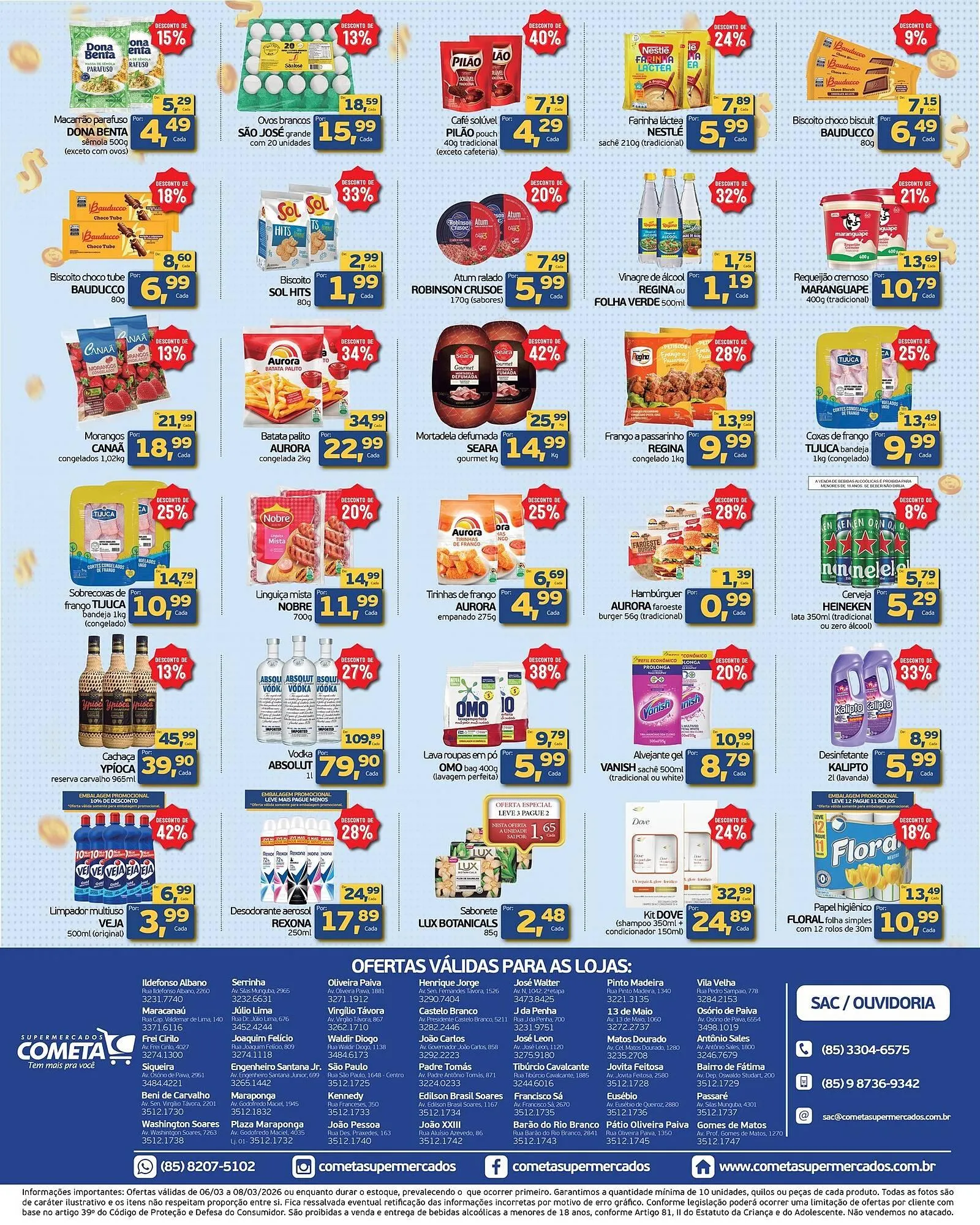 Encarte de Encarte Cometa Supermercados 6 de março até 8 de março 2026 - Pagina 2