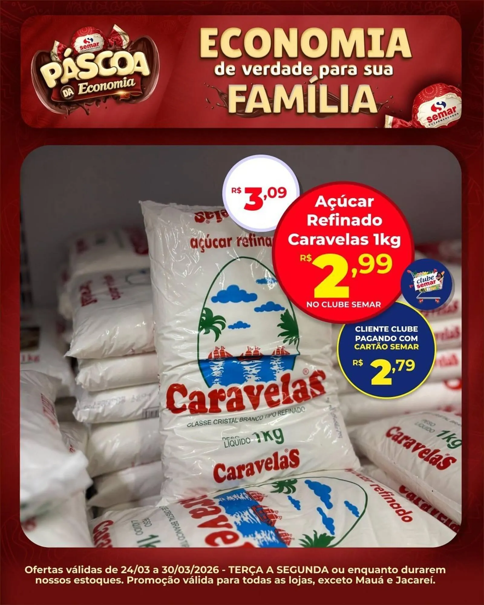 Encarte de Folheto Semar Supermercado 25 de março até 30 de março 2026 - Pagina 3