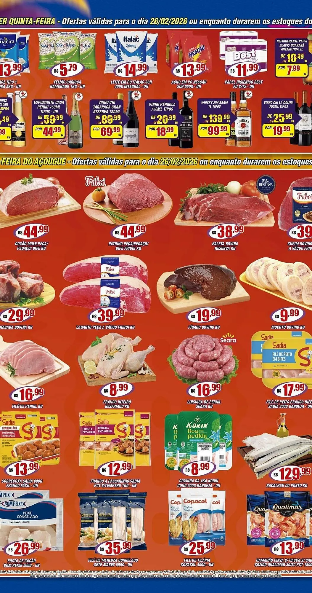 Encarte de Catálogo Violeta Supermercados 23 de fevereiro até 26 de fevereiro 2026 - Pagina 4