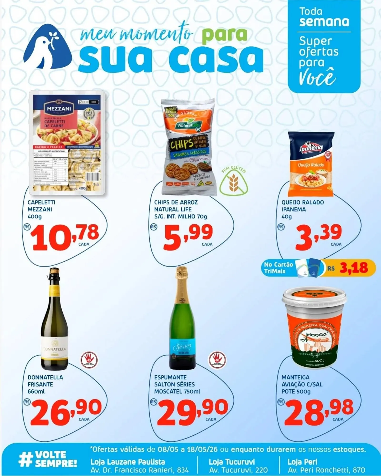 Encarte de Catálogo Trimais Supermercado 13 de maio até 18 de maio 2026 - Pagina 4