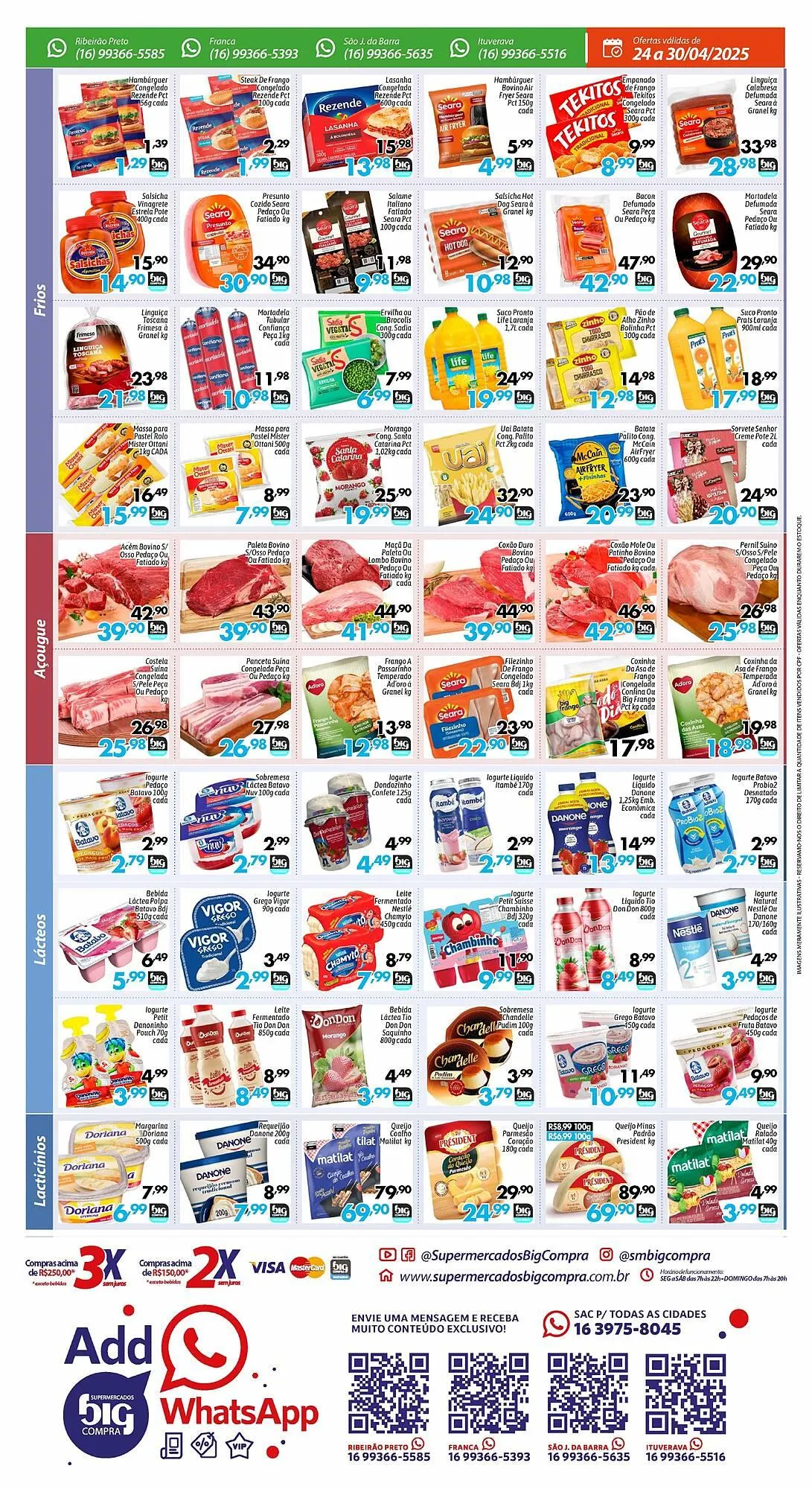 Encarte de Catálogo Supermercados Big Compra 24 de abril até 30 de abril 2025 - Pagina 4