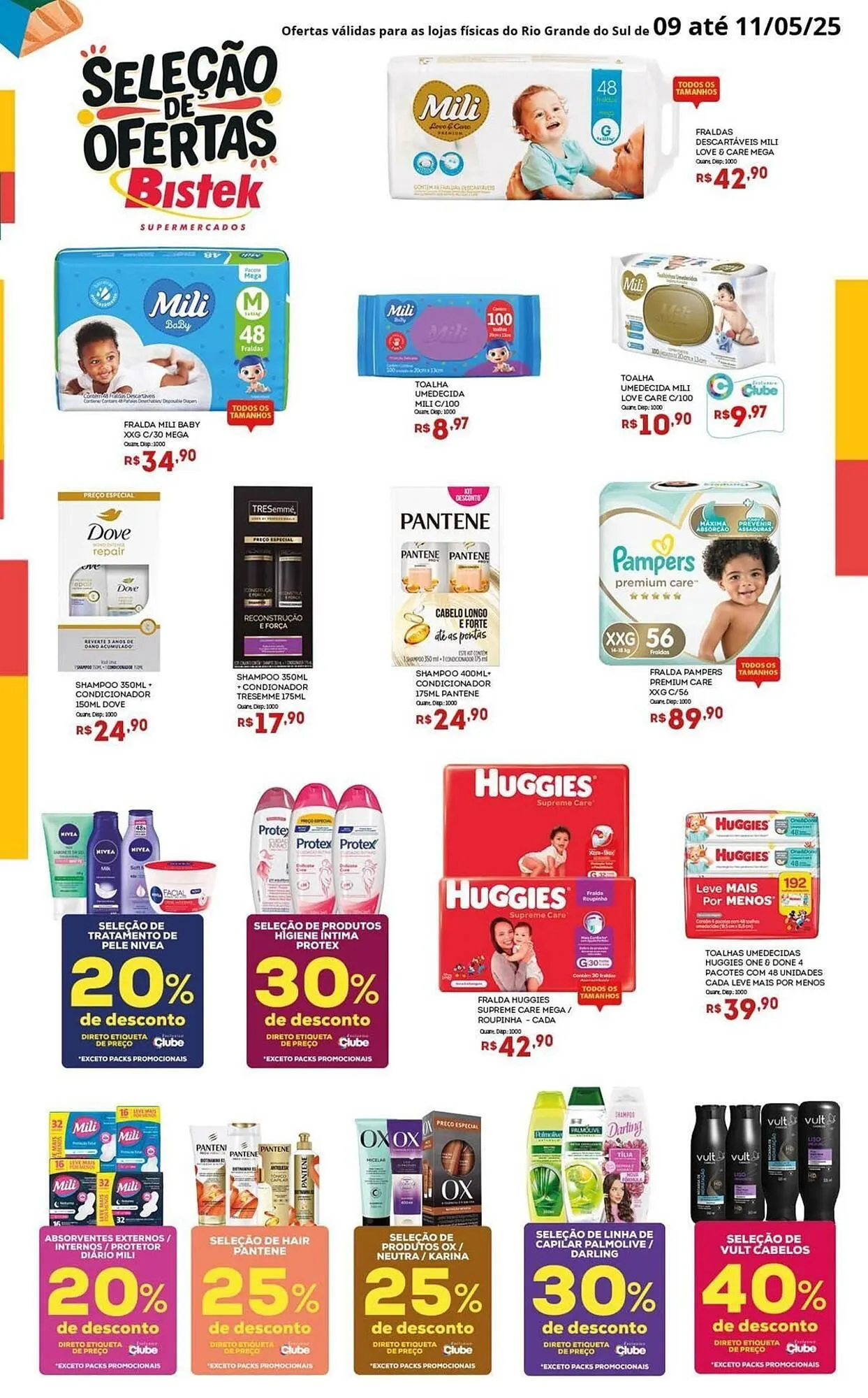 Encarte de Catálogo Bistek Supermercados 9 de maio até 11 de maio 2025 - Pagina 3