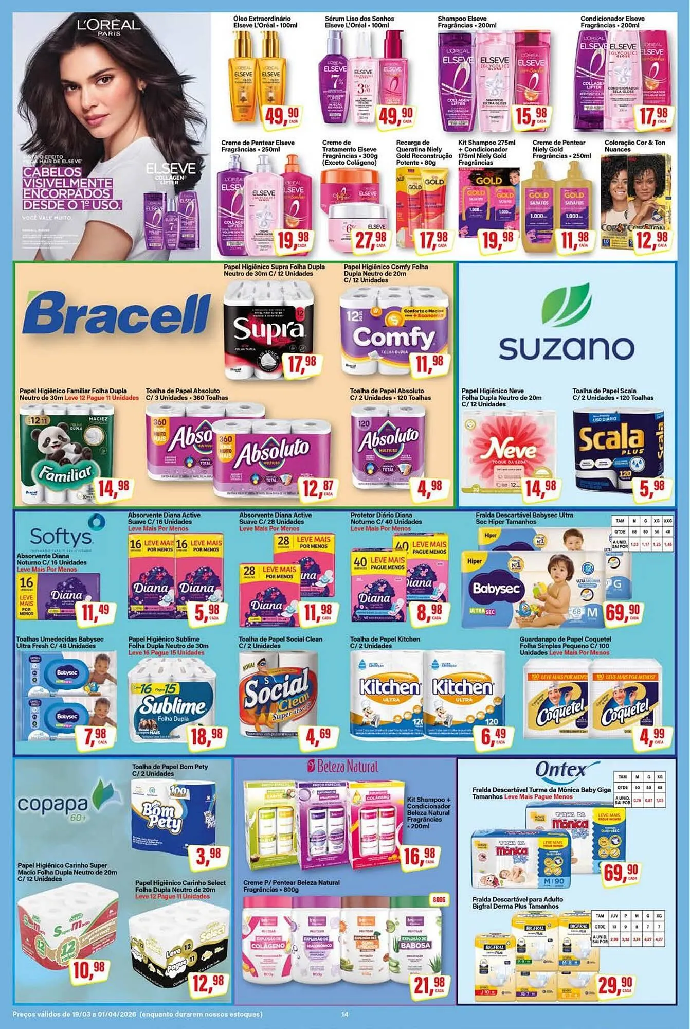 Encarte de Encarte Rede Supermarket 24 de março até 25 de março 2026 - Pagina 14