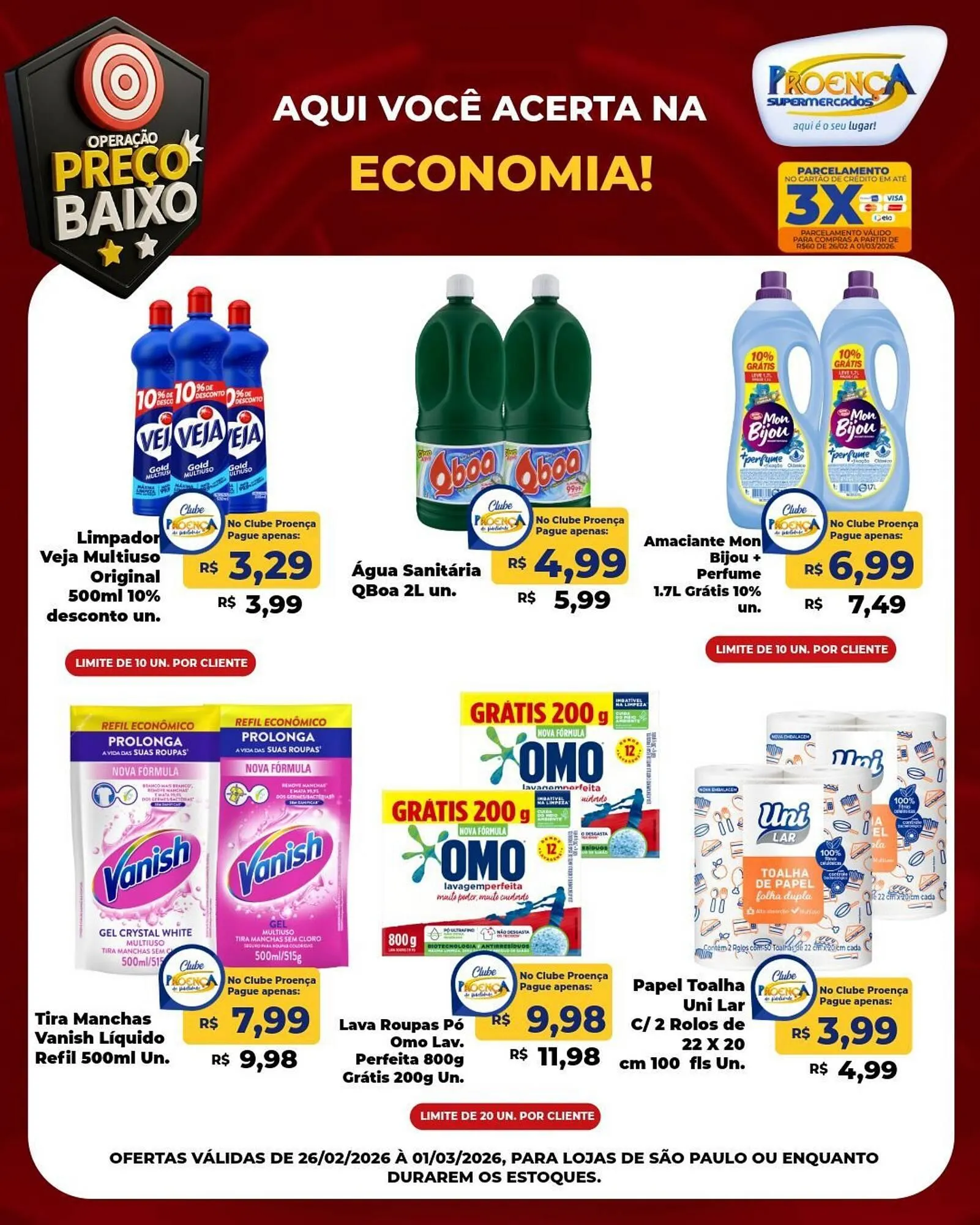 Encarte de Catálogo Proença Supermercados 26 de fevereiro até 1 de março 2026 - Pagina 4