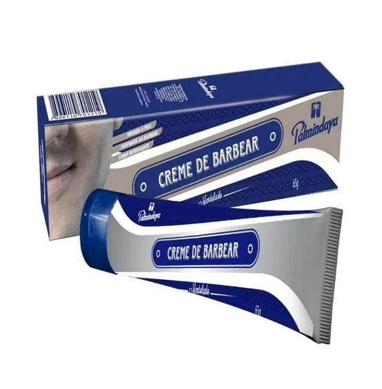 Creme De Barbear Palmindaya Tubo 65gr