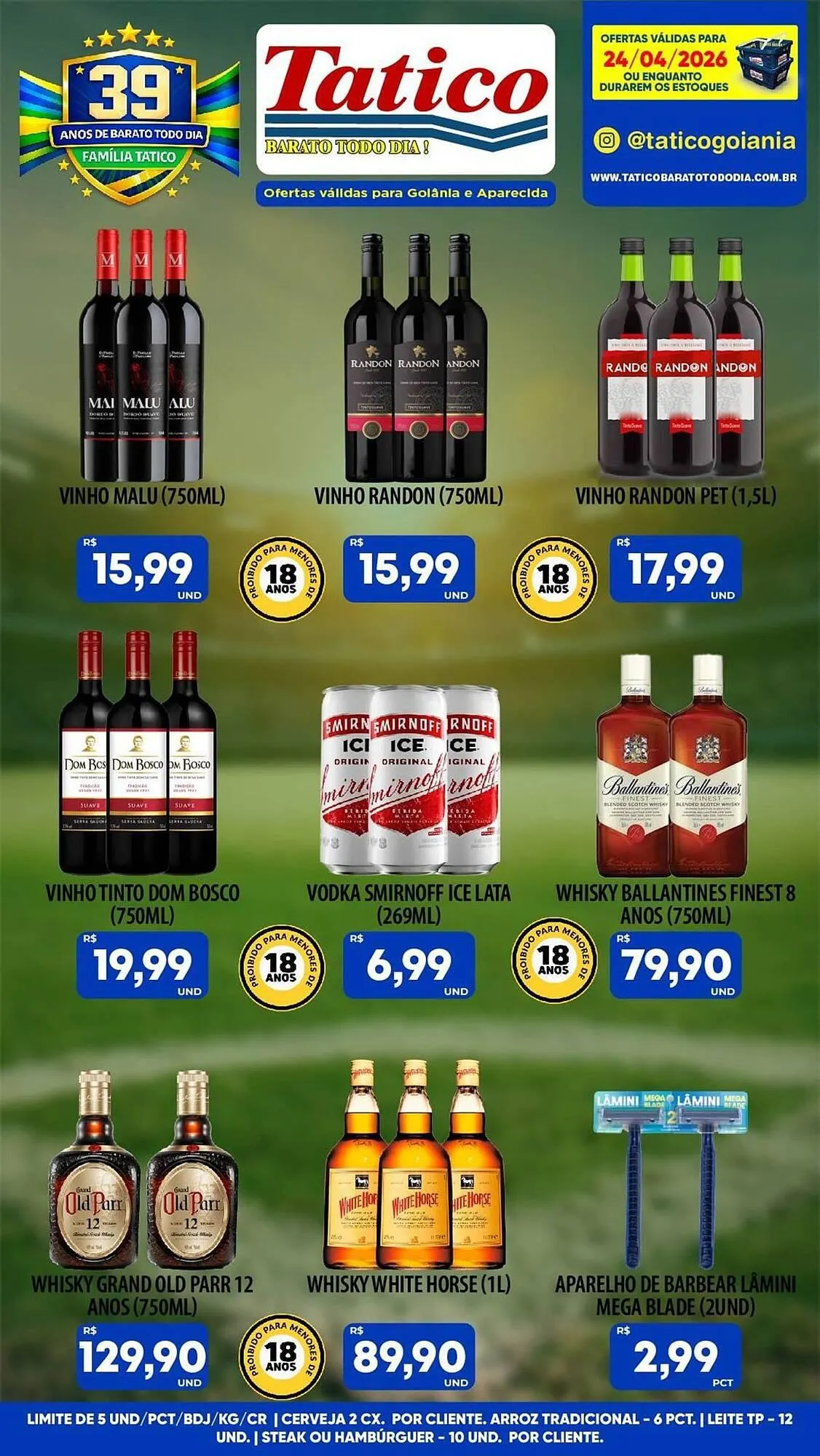 Encarte de Tabloide Tatico 24 de abril até 24 de abril 2026 - Pagina 20