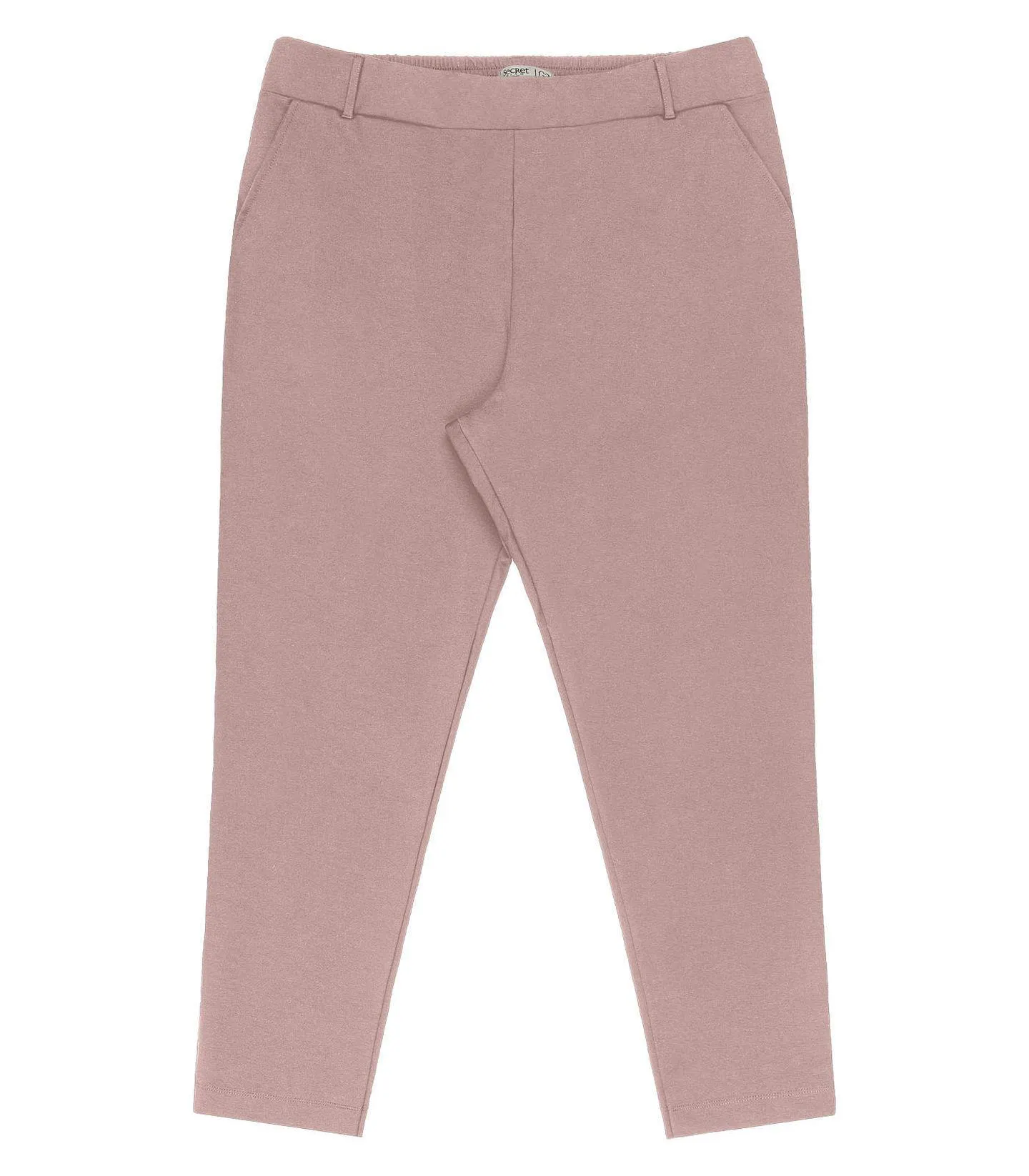 Calça Slim Plus Size Feminina Secret Glam Marrom