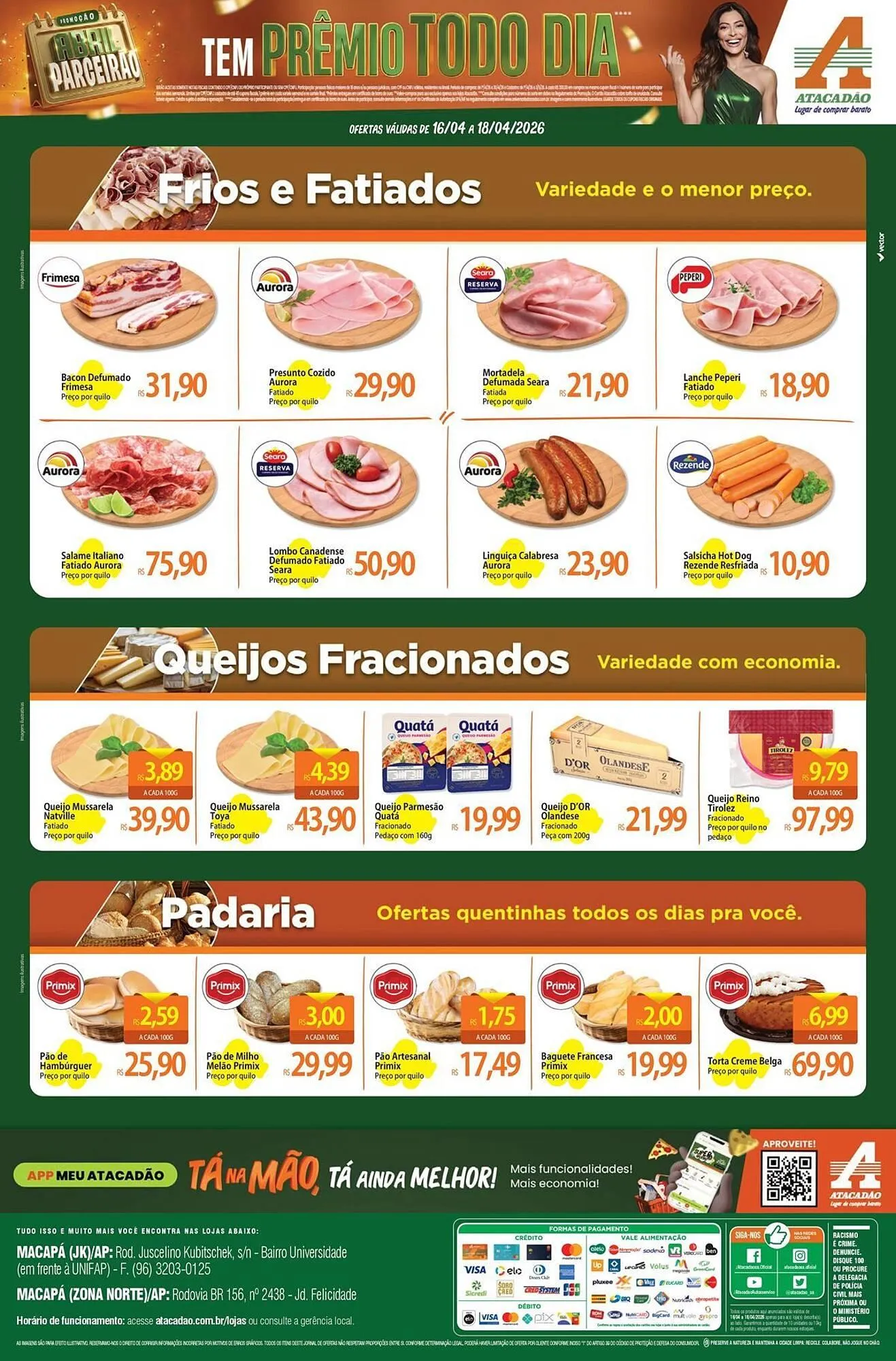Encarte de Folheto Atacadão 17 de abril até 18 de abril 2026 - Pagina 2