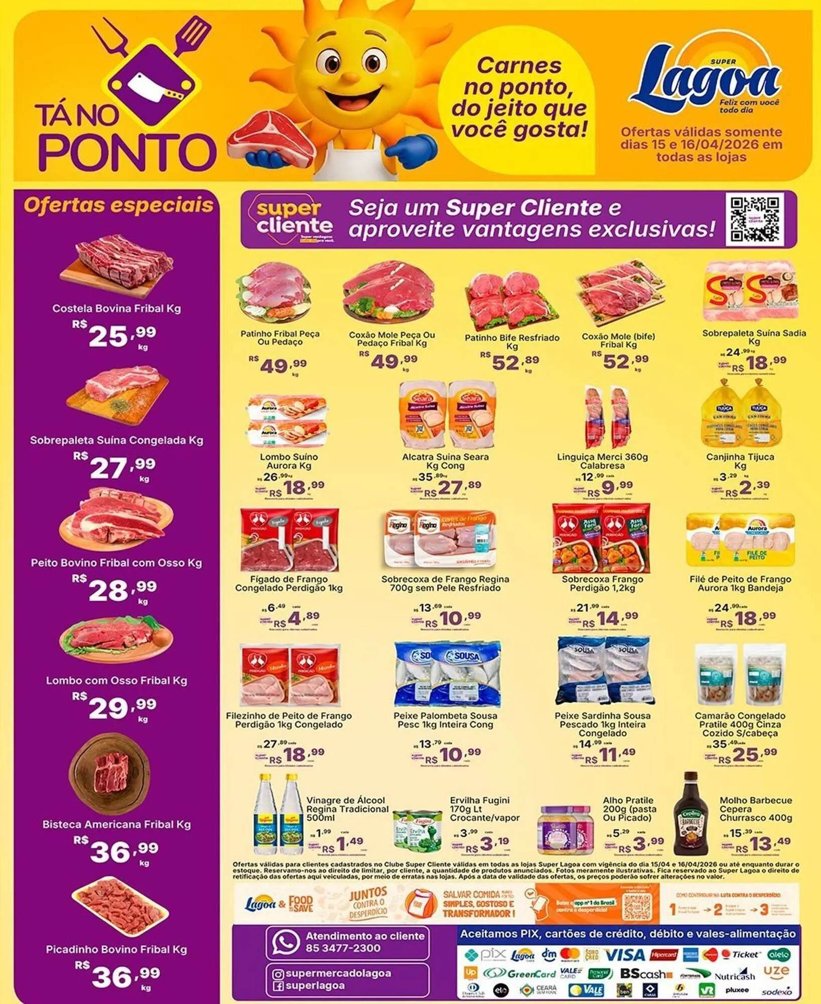 Encarte de Encarte Super Lagoa 15 de abril até 16 de abril 2026 - Pagina 2