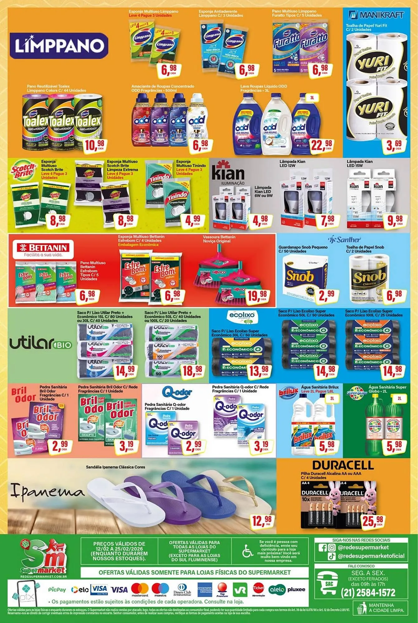 Encarte de Encarte Rede Supermarket 20 de fevereiro até 22 de fevereiro 2026 - Pagina 20