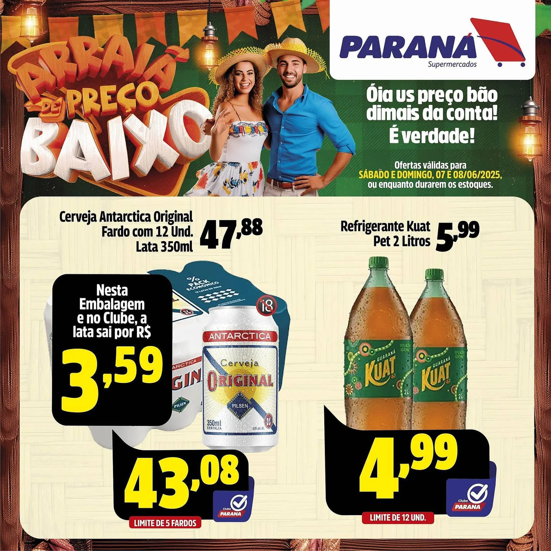 Encarte de Catálogo Supermercado Paraná 7 de junho até 8 de junho 2025 - Pagina 3