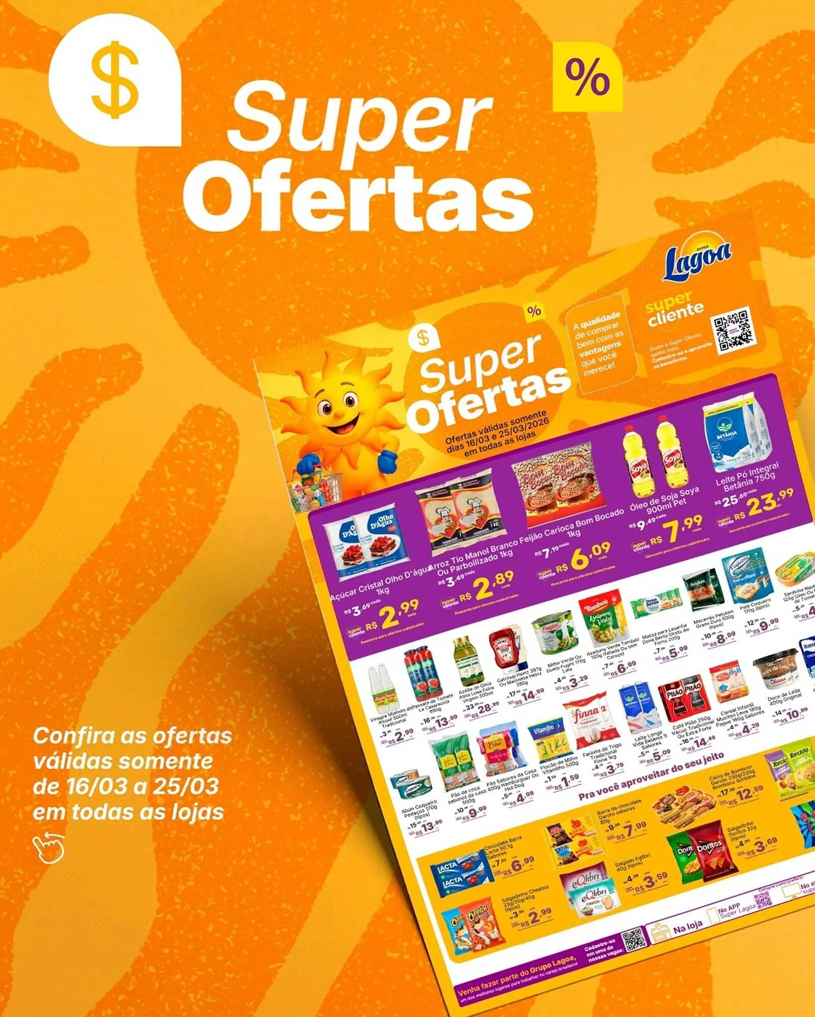 Encarte de Encarte Super Lagoa 16 de março até 25 de março 2026 - Pagina 1