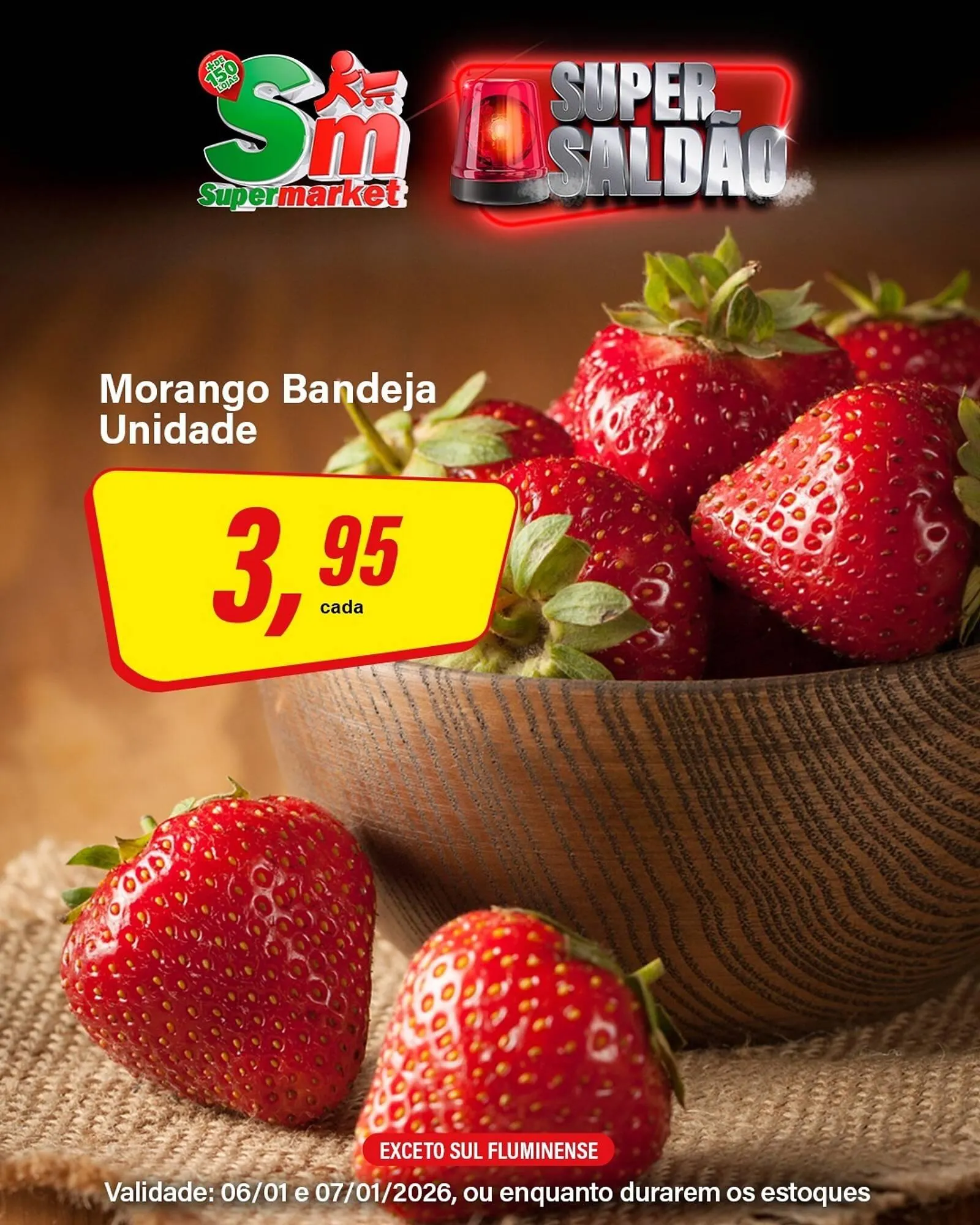 Encarte de Encarte Rede Supermarket 6 de janeiro até 7 de janeiro 2026 - Pagina 1