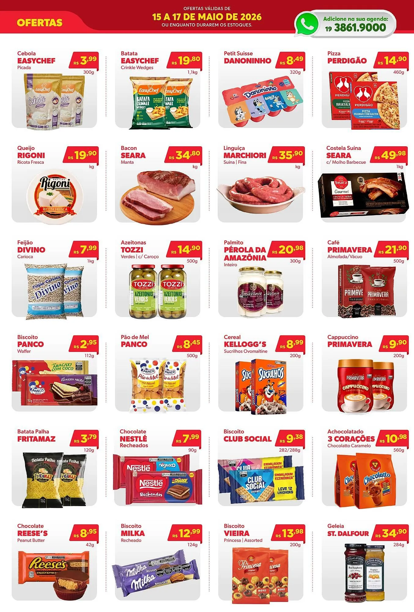 Encarte de Catálogo Big Bom Supermercados 15 de maio até 17 de maio 2026 - Pagina 3