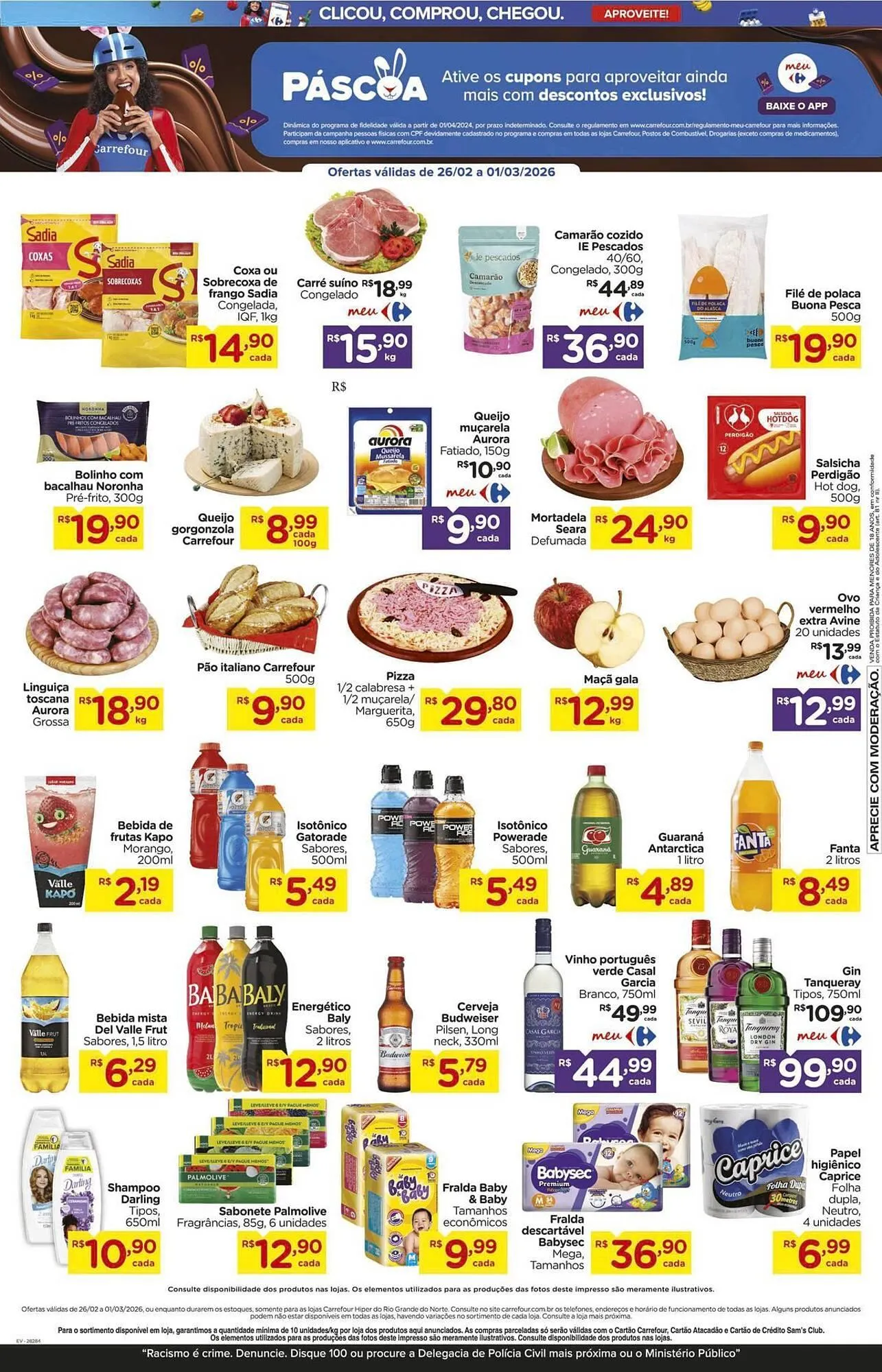 Encarte de Folheto Carrefour 26 de fevereiro até 1 de março 2026 - Pagina 2