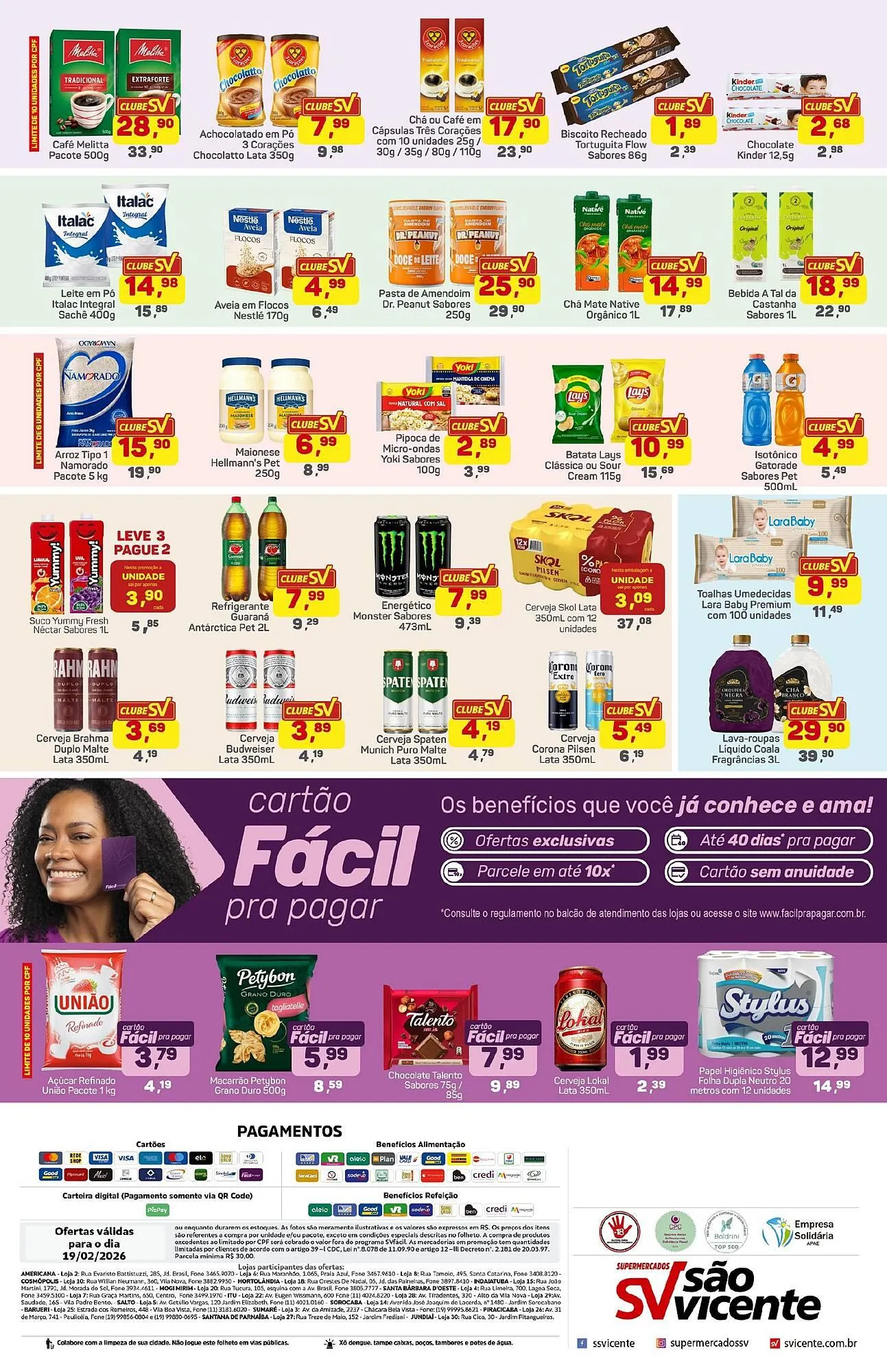 Encarte de Catálogo Supermercados São Vicente 19 de fevereiro até 19 de fevereiro 2026 - Pagina 2