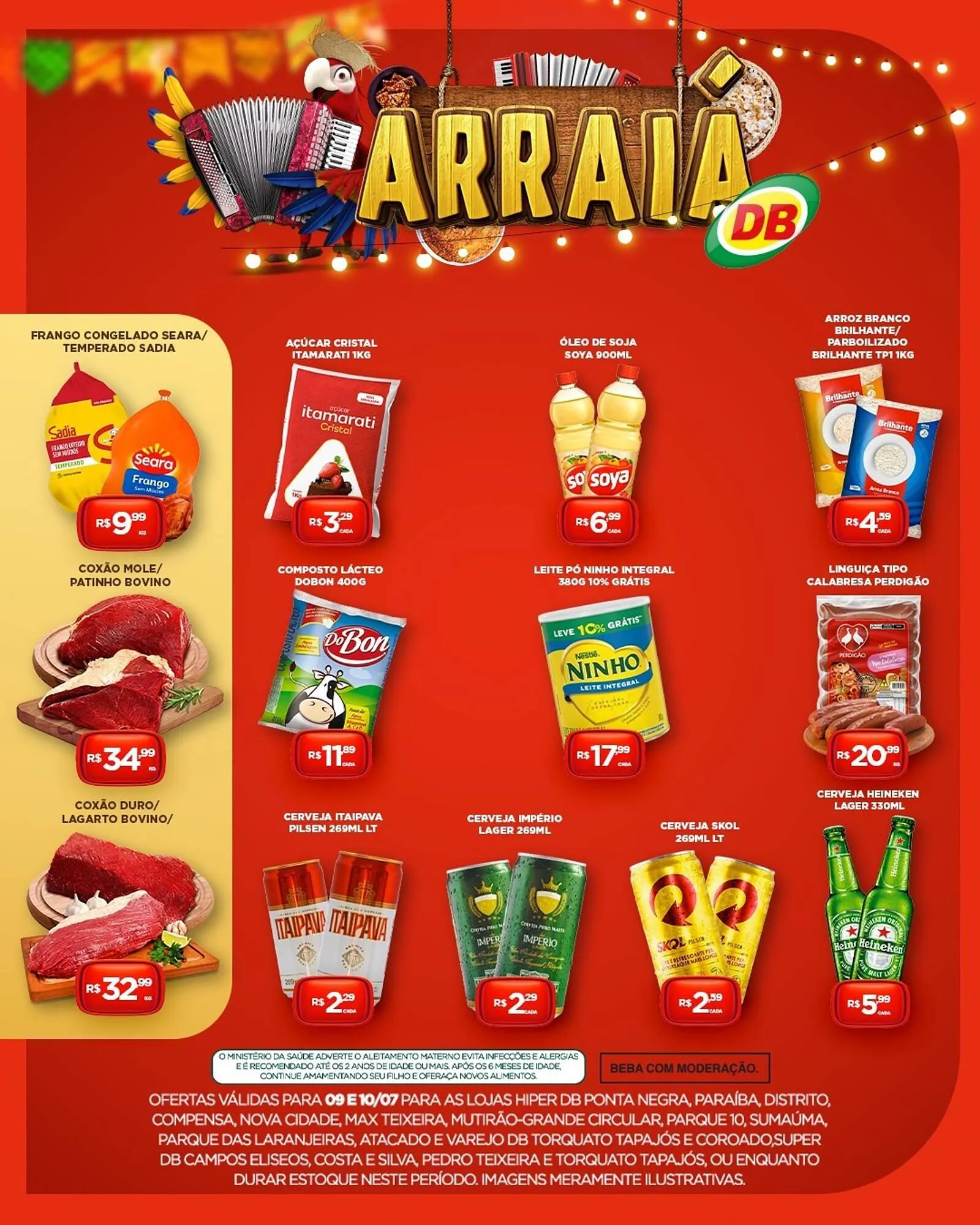 Encarte de Catálogo DB Supermercados 9 de julho até 10 de julho 2025 - Pagina 2